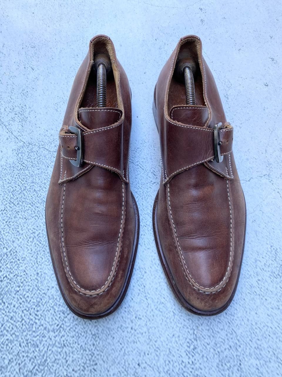 Other Vintage Guidi Dolce Gabbana style Leather Faded Shoes Size US 10 / EU 43 - 4 Thumbnail