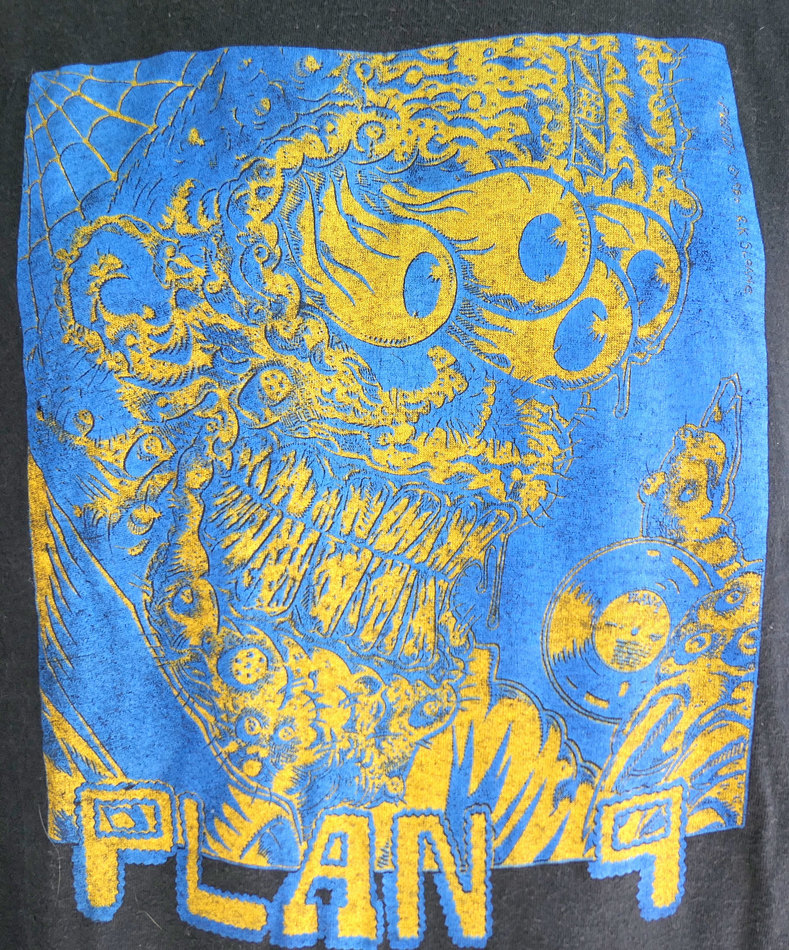 Vintage 80's Vintage PLAN 9 Dealing With Dead T Shirt L Screen Stars Size US L / EU 52-54 / 3 - 1 Thumbnail