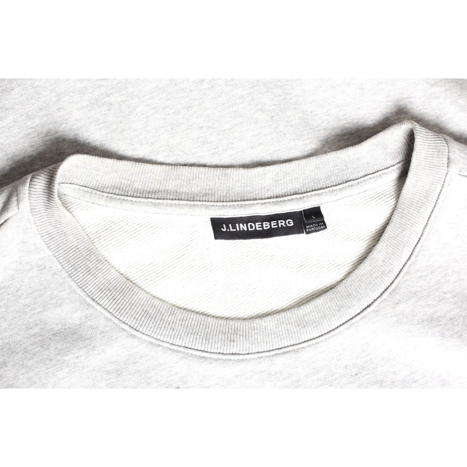 J.Lindeberg J.LINDEBERG Sweatshirt Men L Crew Neck Grey VR3822 Size US L / EU 52-54 / 3 - 5 Thumbnail