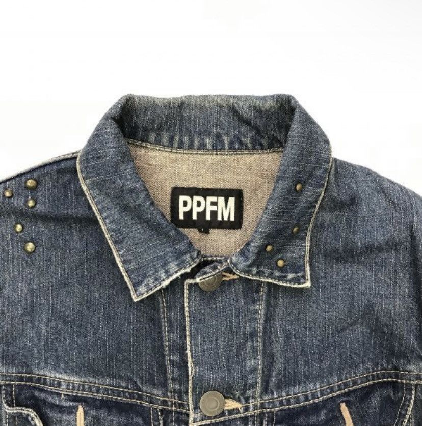 PPFM PPFM Studded Denim Jacket Size US M / EU 48-50 / 2 - 3 Thumbnail