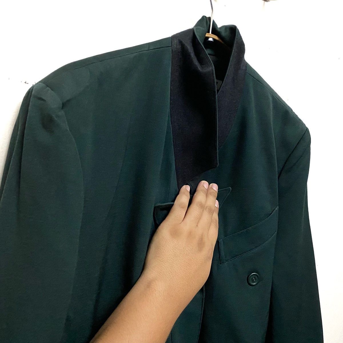 Yohji Yamamoto Vintage YOHJI YAMAMOTO Workshop made in Japan Jacket Size US XL / EU 56 / 4 - 4 Thumbnail