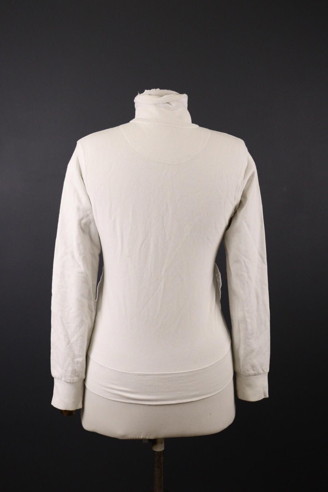 La Martina La Martina White Full Zip Long Sleeve Sweater Size M Size M / US 6-8 / IT 42-44 - 8 Thumbnail