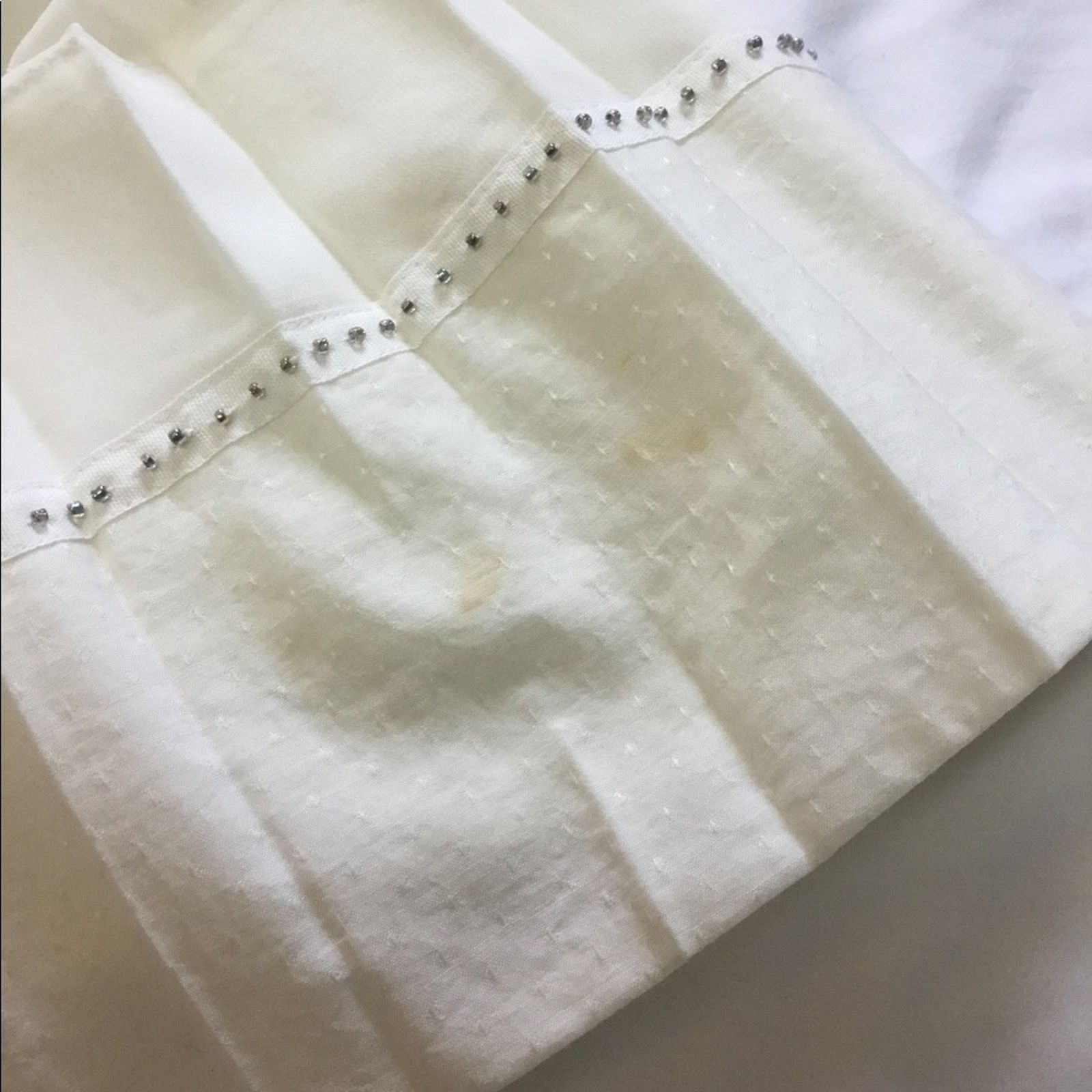 Banana Republic Banana Public White & Black Pleated Midi Skirt Size 28" / US 6 / IT 42 - 7 Thumbnail