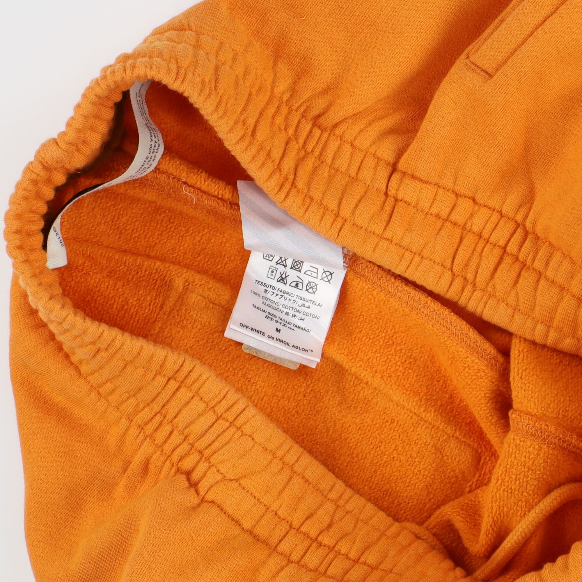 Off-White Orange Tape Diagonals Logo Sweatpants Size US 32 / EU 48 - 6 Thumbnail