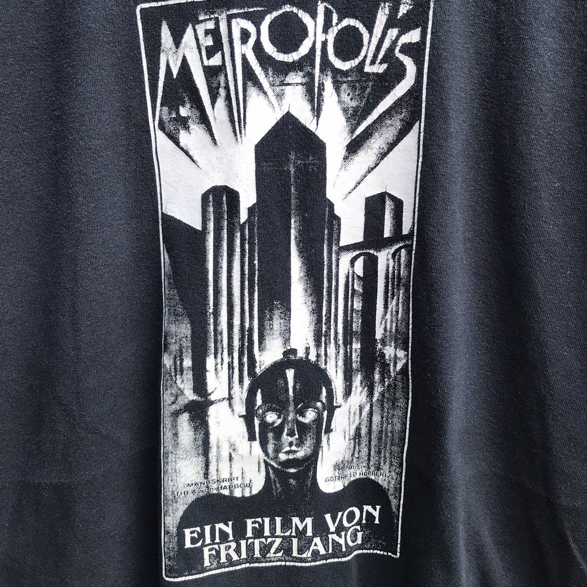Vintage Vintage METROPOLIS movie tee sci fiction Size US L / EU 52-54 / 3 - 3 Thumbnail