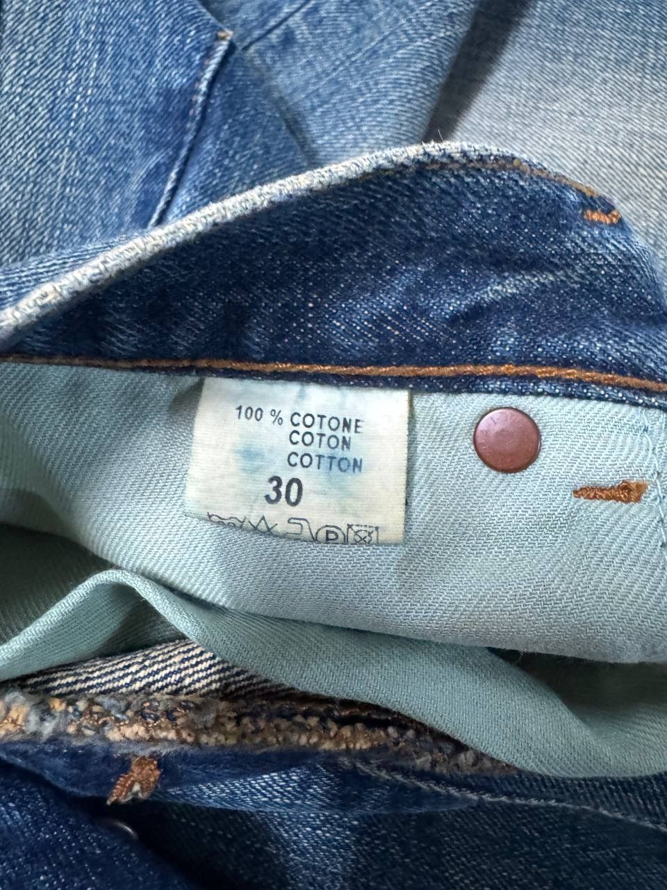Vintage SICK Vintage 90s Lot 1995 Fiftyfive Japan Mudwash Jeans Size US 30 / EU 46 - 10 Thumbnail