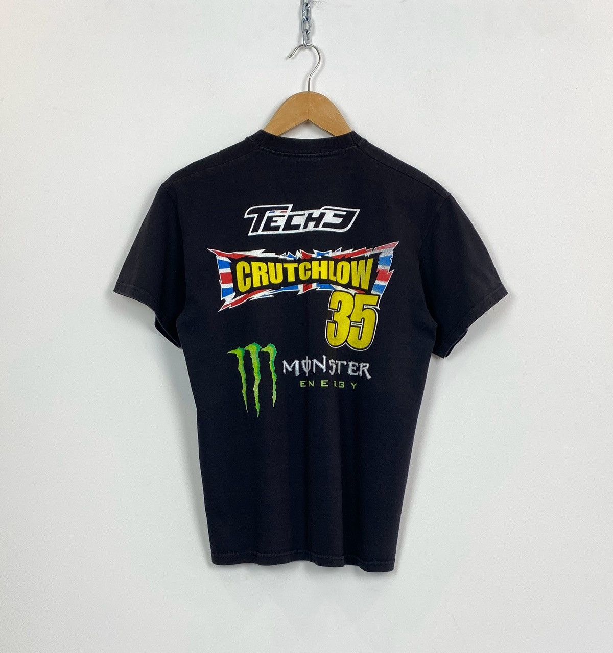 Vintage Crutchlow 35 Monster Energy Tech 3 Superbike T-Shirt Black Size US M / EU 48-50 / 2 - 6 Thumbnail