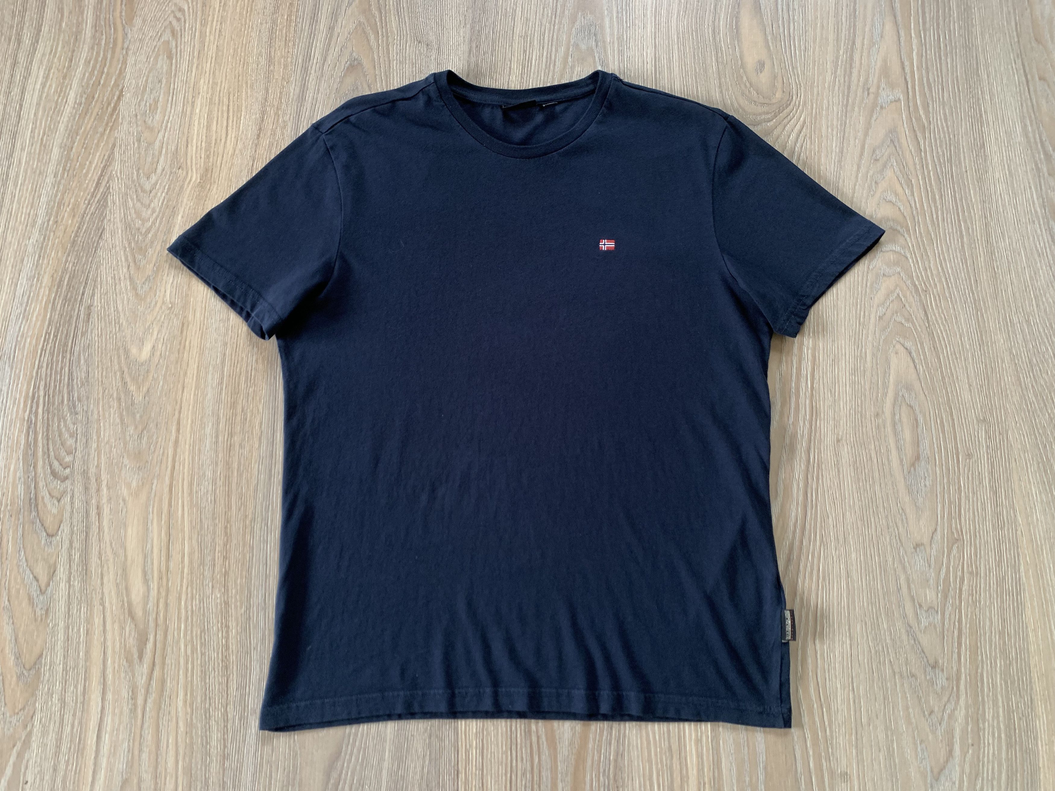 Napapijri Napapijri Cotton Blue Basic T Shirt Size US M / EU 48-50 / 2 - 2 Thumbnail