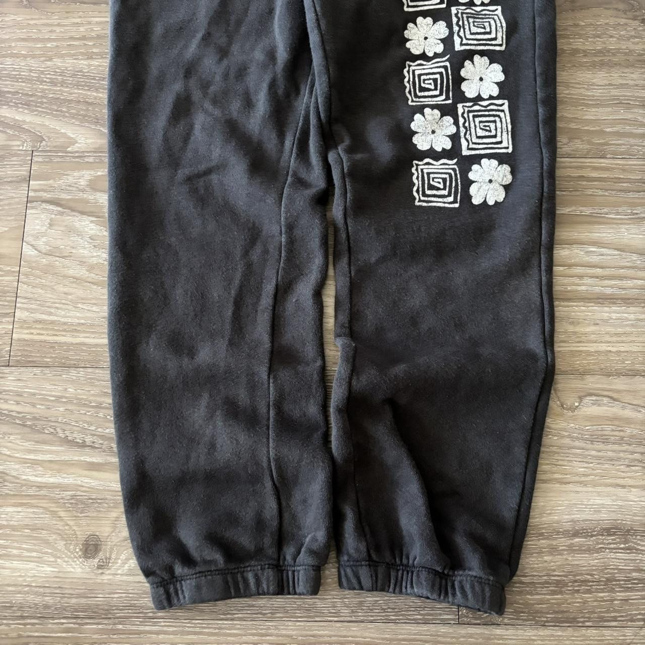 Billabong Crazy Vintage Y2K/2000s Faded Black Billabong Sweatpants! Fits XS Size US 28 / EU 44 - 6 Thumbnail
