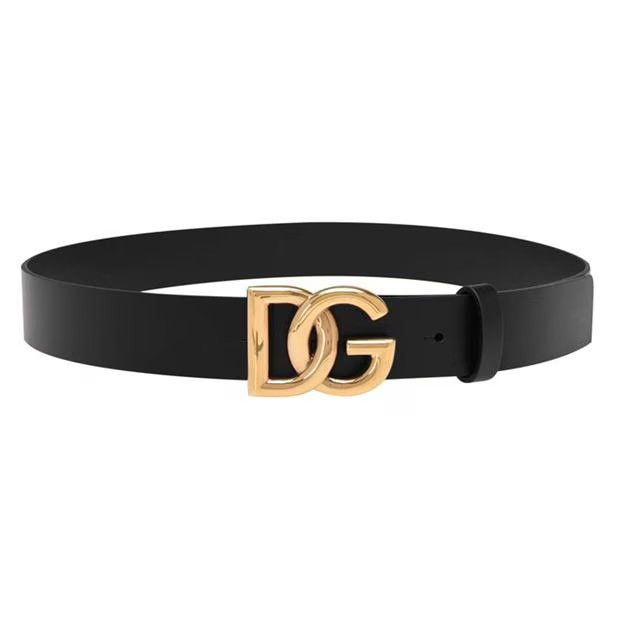 o1g2r1mq0424 Size: 90 Interlock Belts in Black & Gold