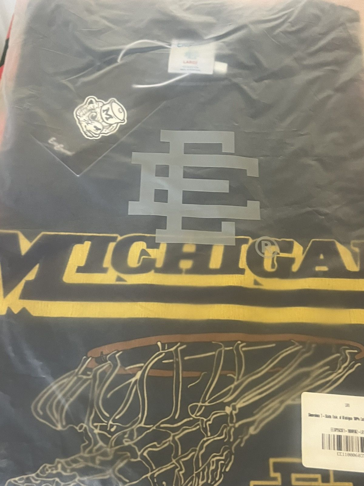 Eric Emanuel Eric Emanuel EE NCAA Michigan Wolverines blue cutoff shirt Size US L / EU 52-54 / 3 - 2 Thumbnail