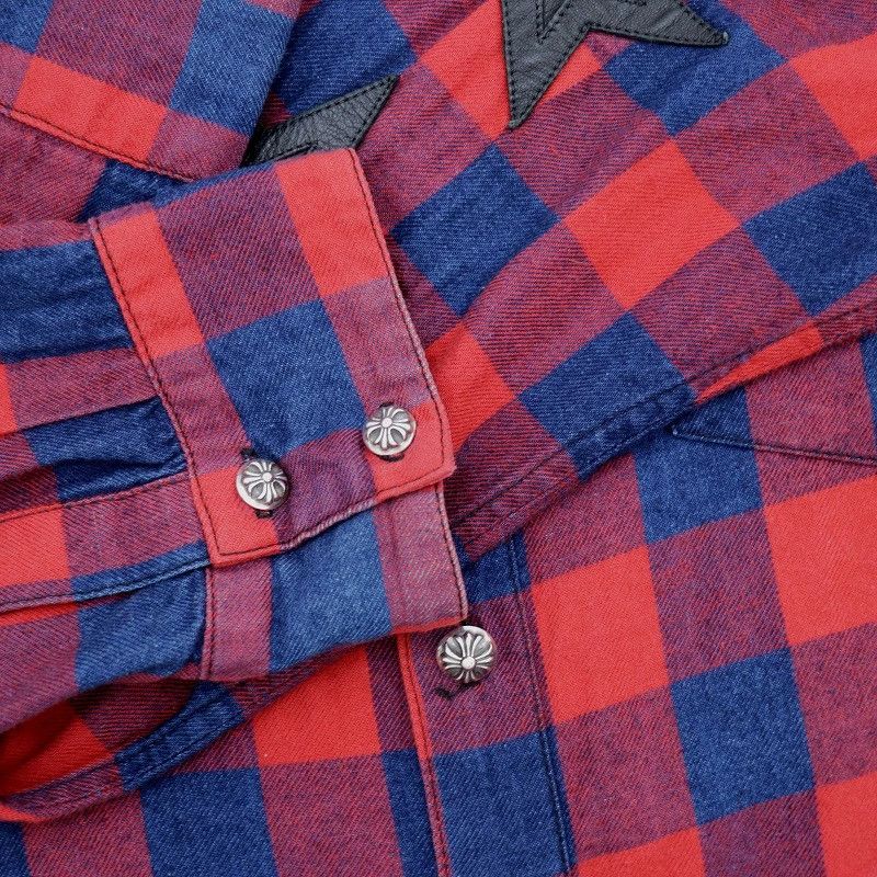 Chrome Hearts Chrome Hearts Star Patch Loose Ends Button Up Size US M / EU 48-50 / 2 - 7 Thumbnail