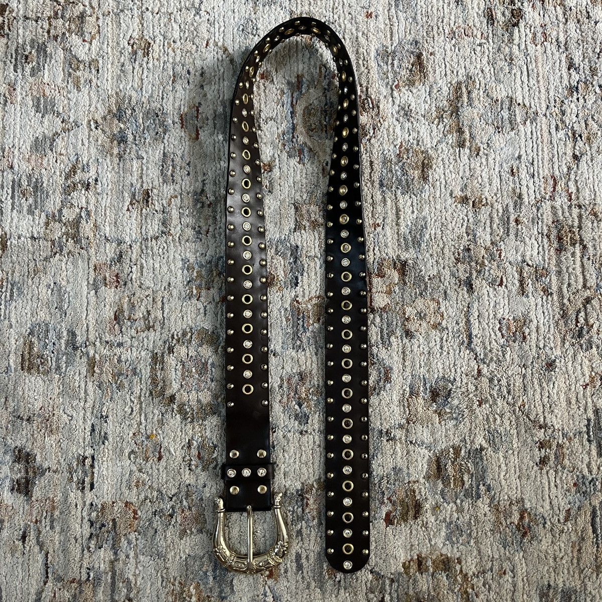 Vintage Y2K Studded Diamond Belt Size ONE SIZE - 5 Thumbnail