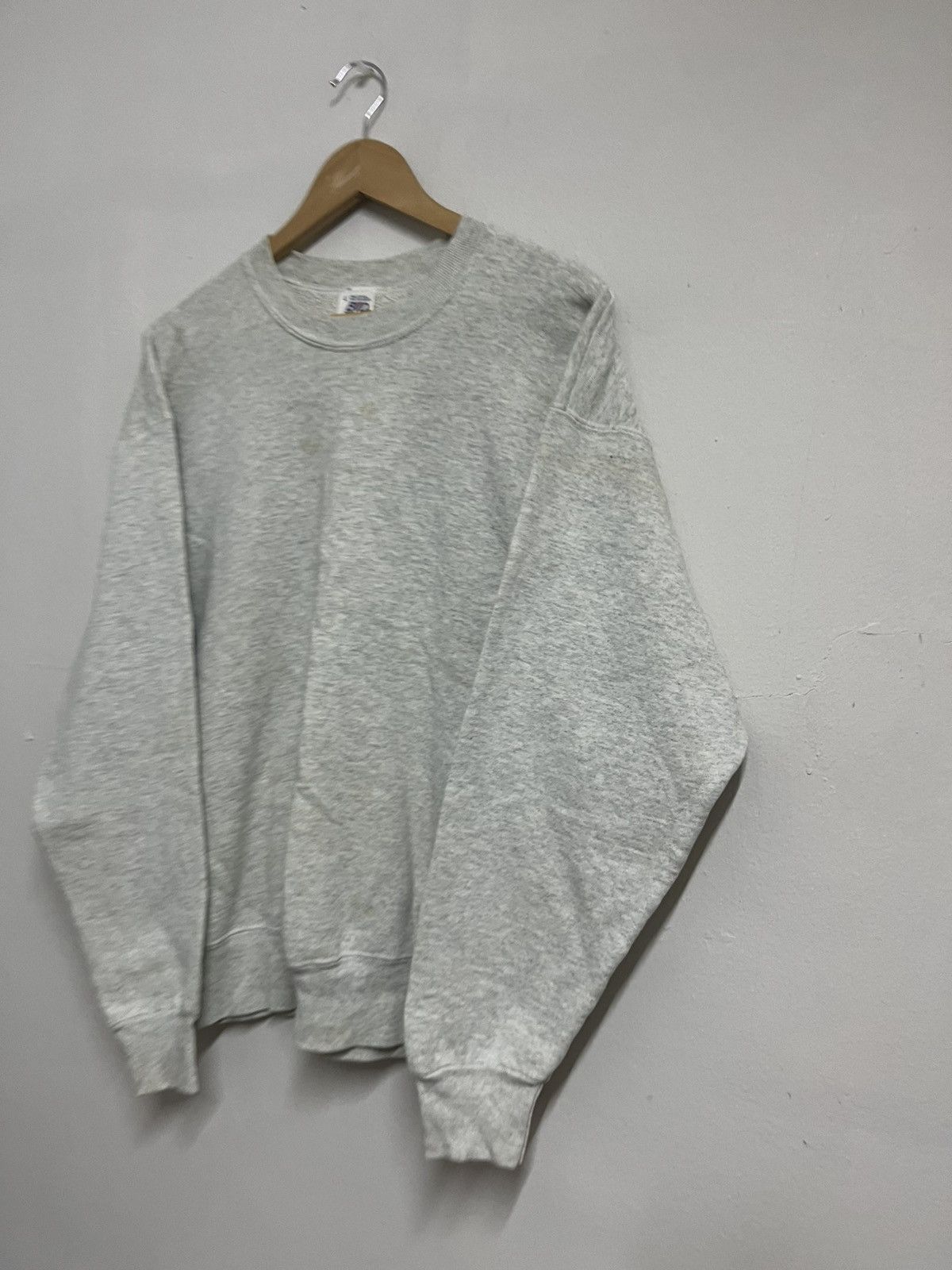 Vintage 💥Offer💥 BVD PLAIN Blank Pokycotton Sweatshirts Size US L / EU 52-54 / 3 - 3 Thumbnail