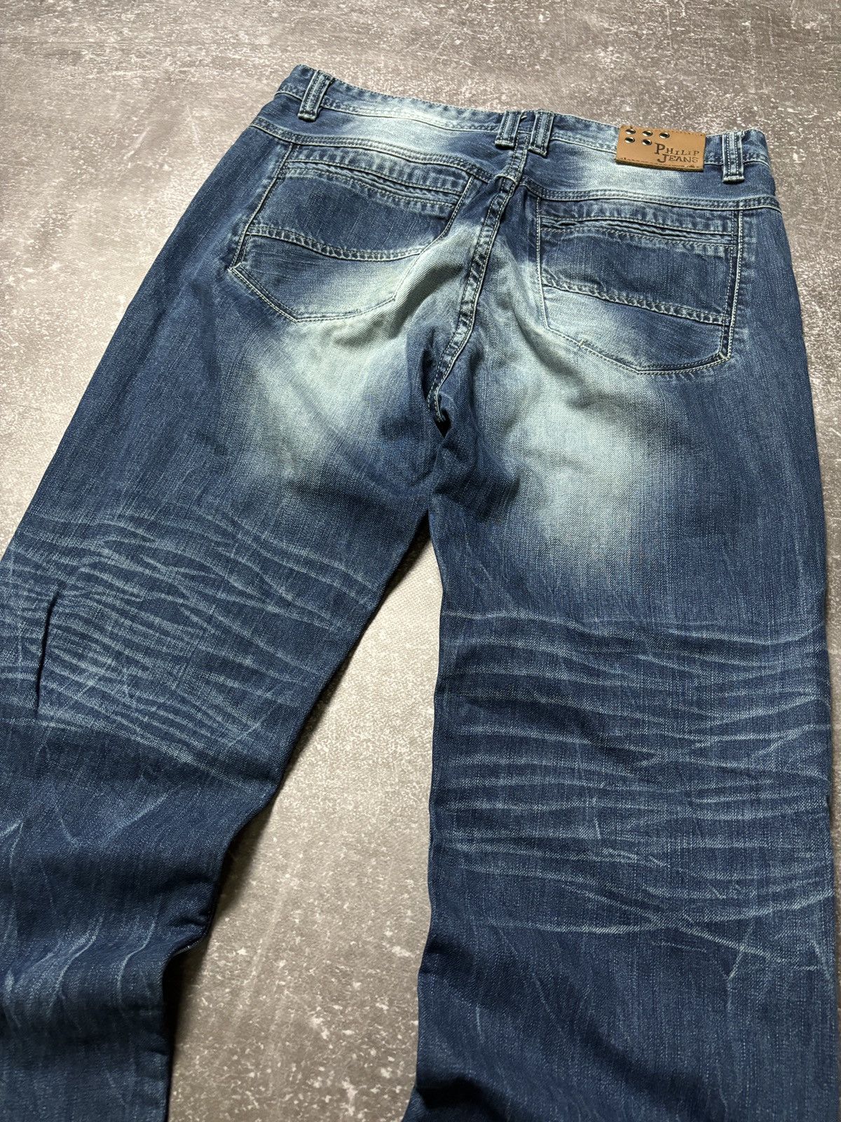 Japanese Brand crazy y2k vintage faded jeans if six was nine style japan Size US 35 - 3 Thumbnail