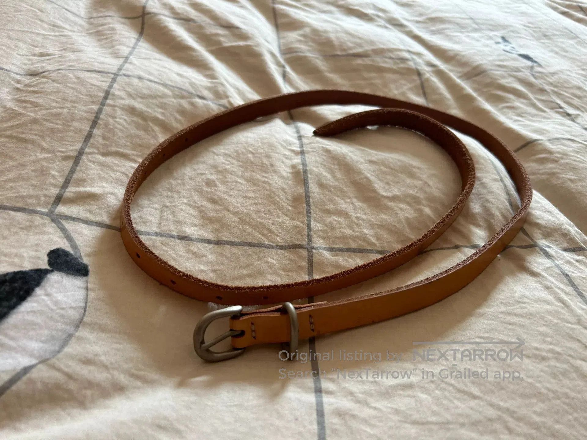 Hender Scheme hender scheme slim leather waist belt. Size ONE SIZE - 2 Thumbnail