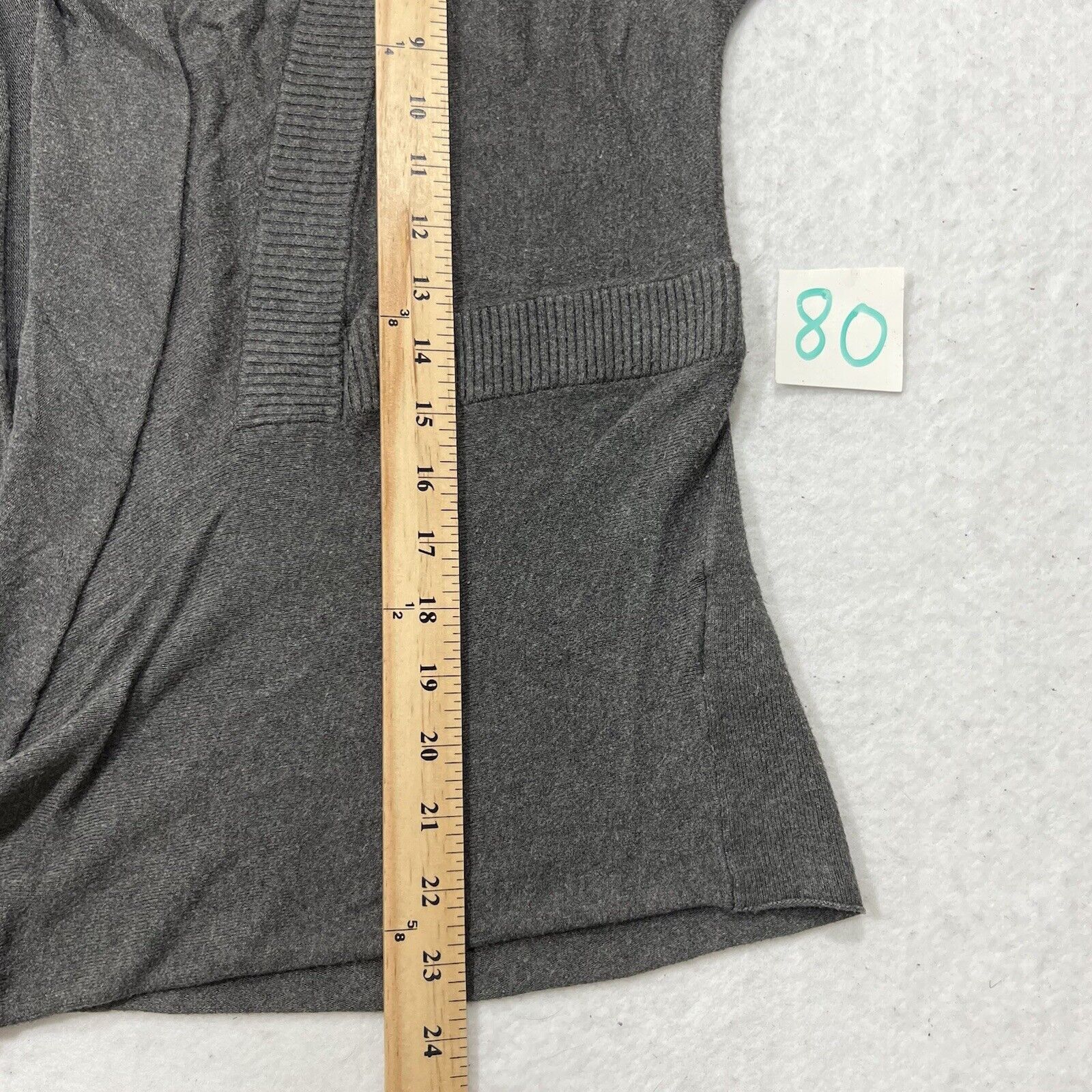 Eileen Fisher Eileen Fisher Gray Long Sleeve Cardigan Sweater Size L / US 10 / IT 46 - 10 Thumbnail