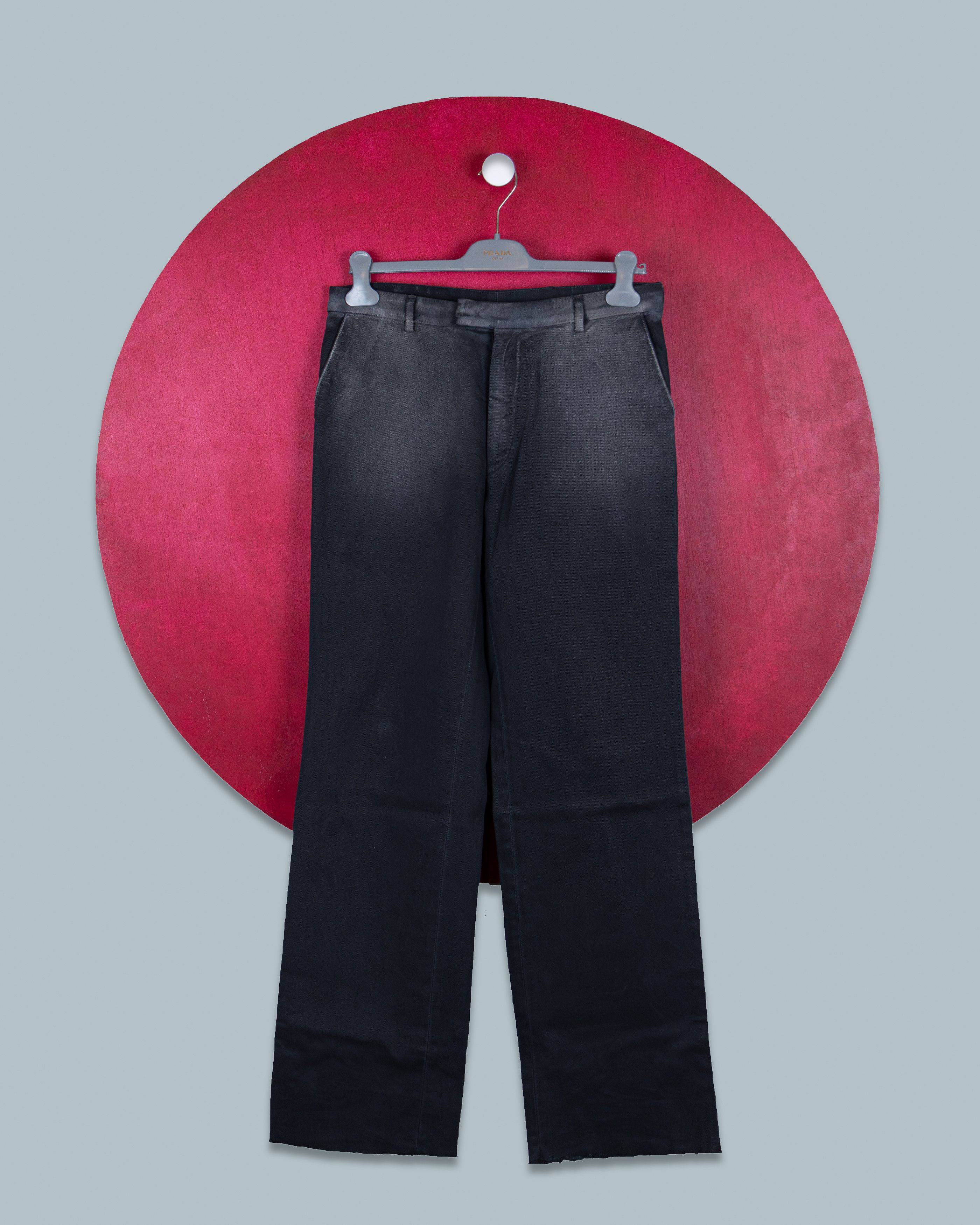 Prada Prada Trousers in faded black denim Size US 30 / EU 46 - 1 Thumbnail