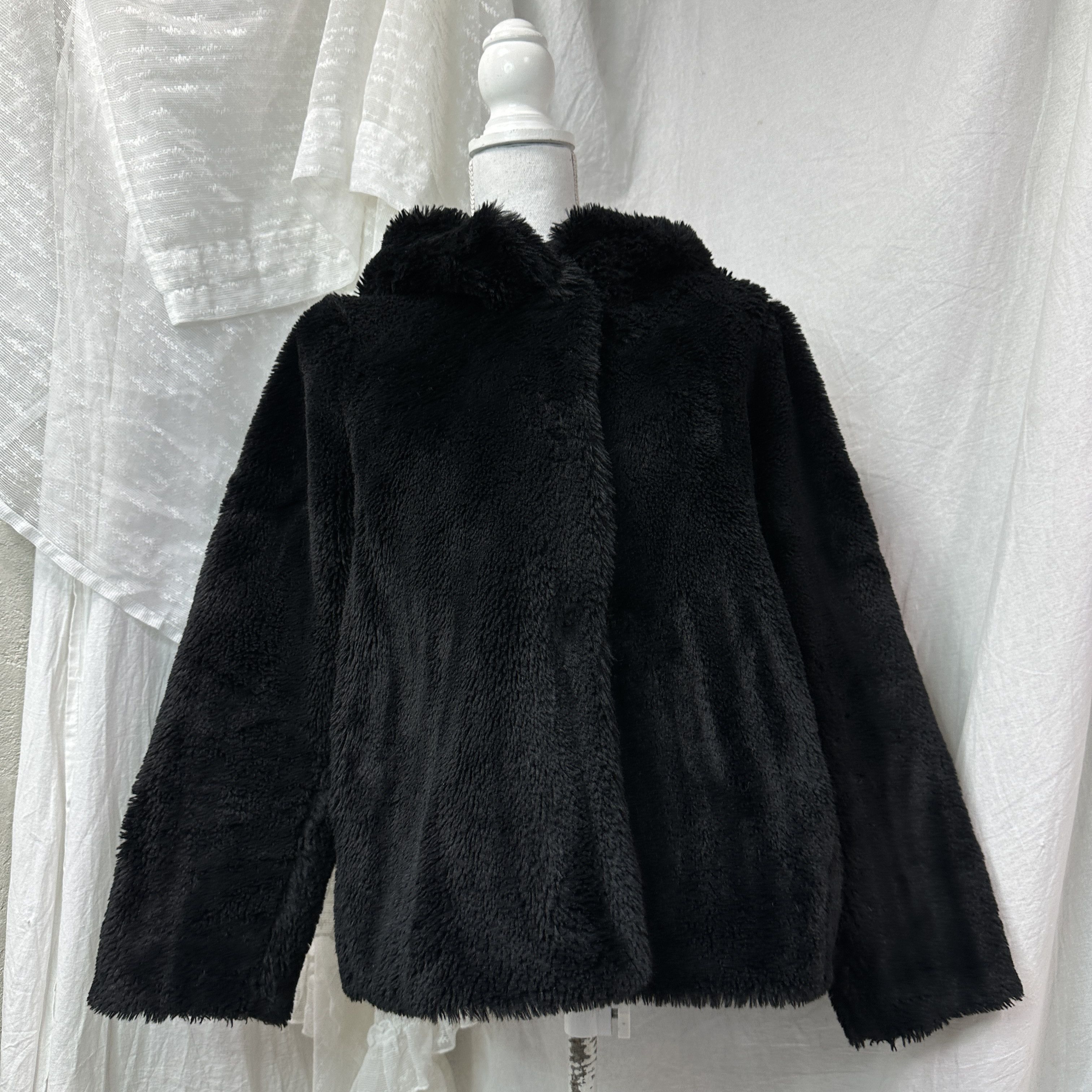 Guess Vintage Avant Garde Oversized Cropped Guess Faux Fur Y2K Size M / US 6-8 / IT 42-44 - 6 Thumbnail