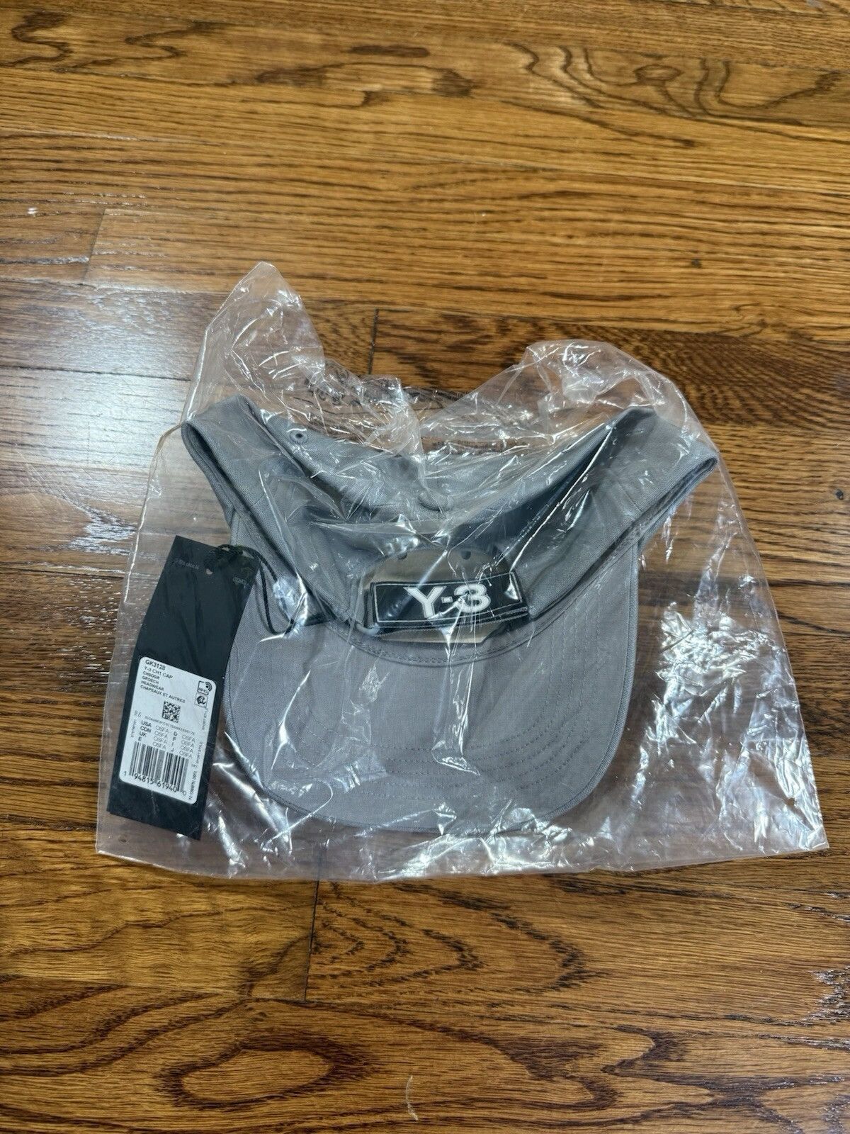 Y-3 Y-3 Yohji Yamamoto Y3 CHI Cap Grey Unisex Adult One Size NWT Size ONE SIZE - 11 Thumbnail