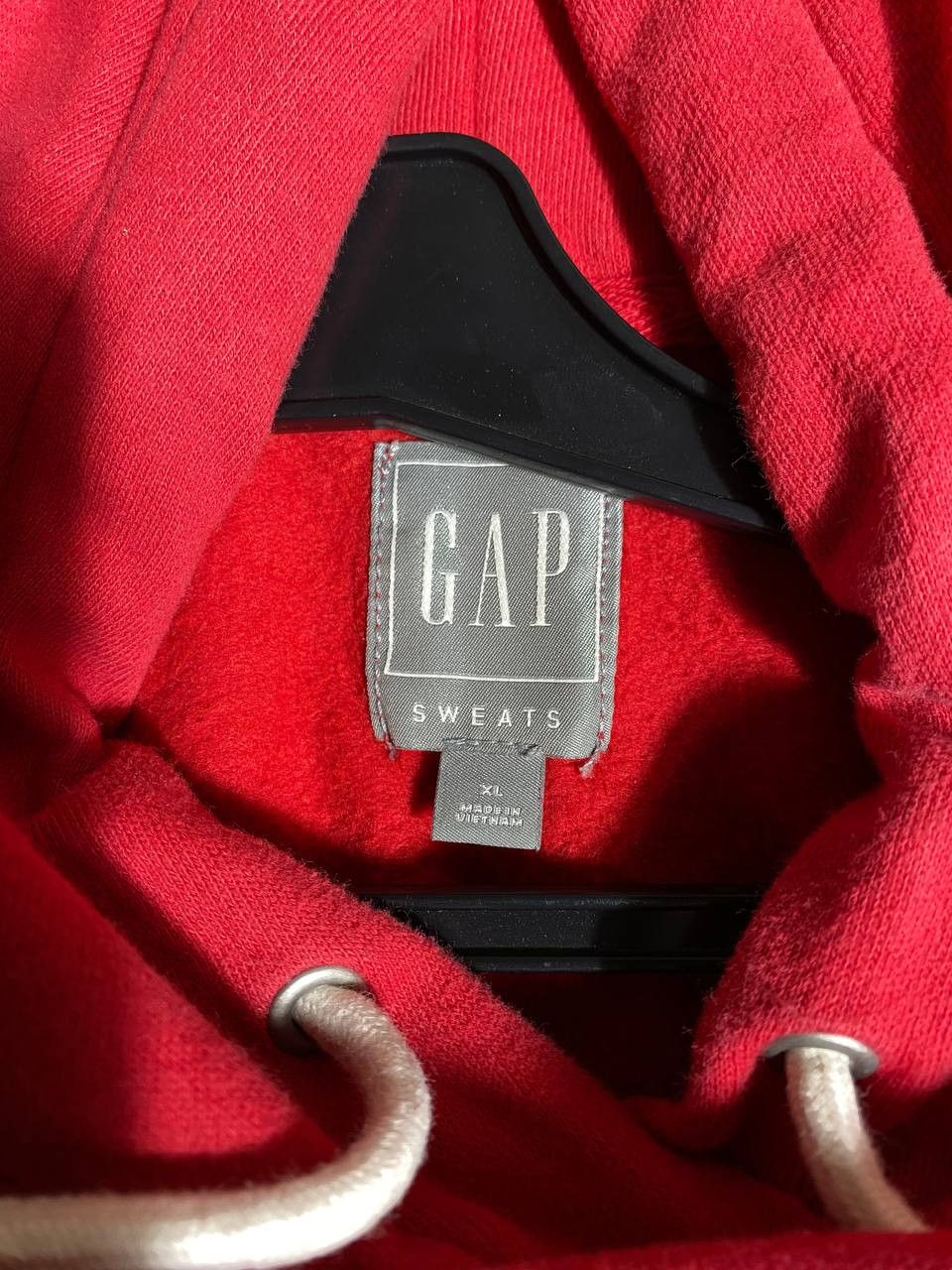 Gap × Vintage Hoodies Gap Limited Embrioded Spellout Faded Vintage Size US XL / EU 56 / 4 - 2 Thumbnail