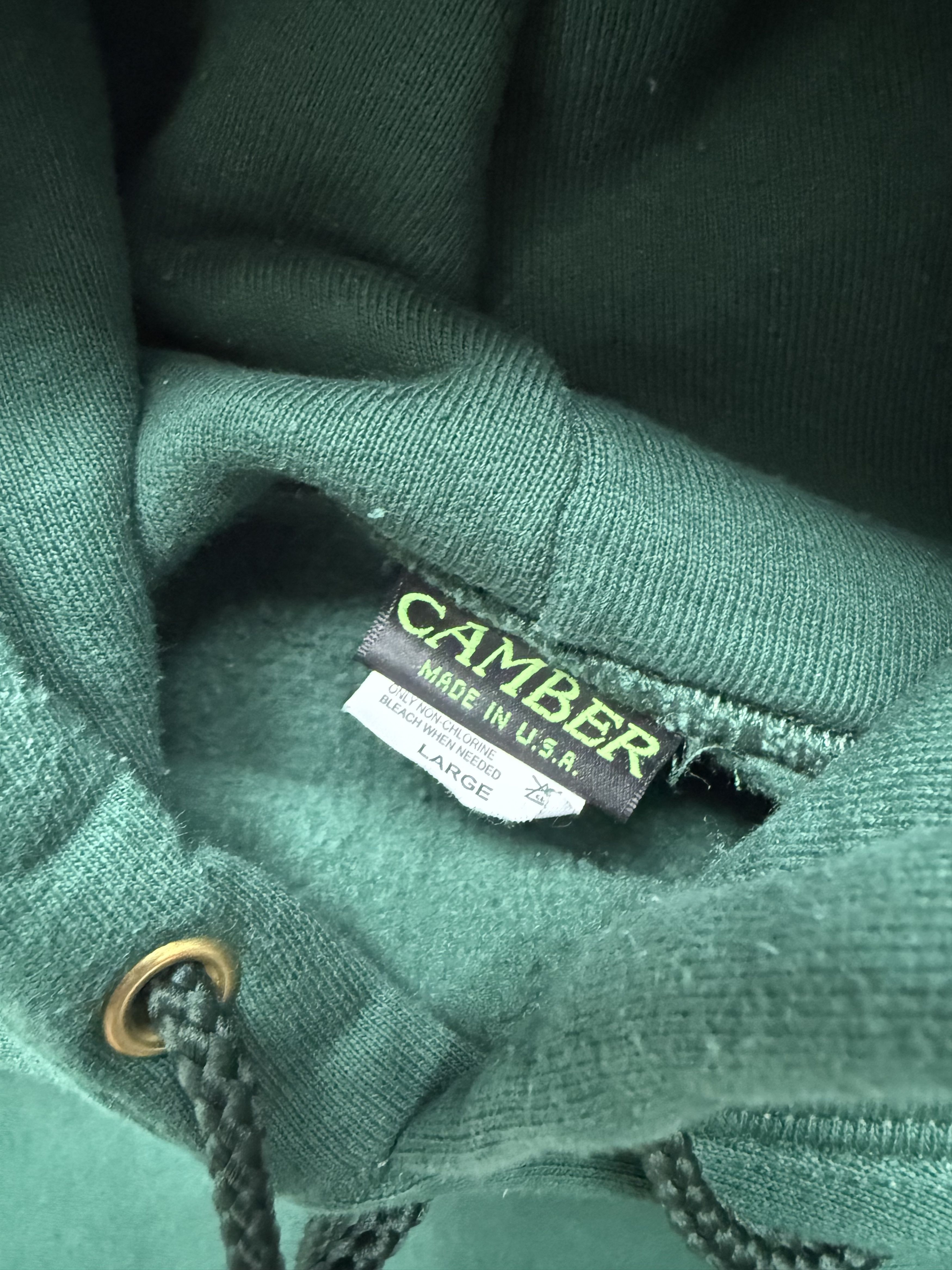 Camber Camber Heavy Crossknit Hoodie - Green Size US L / EU 52-54 / 3 - 3 Thumbnail