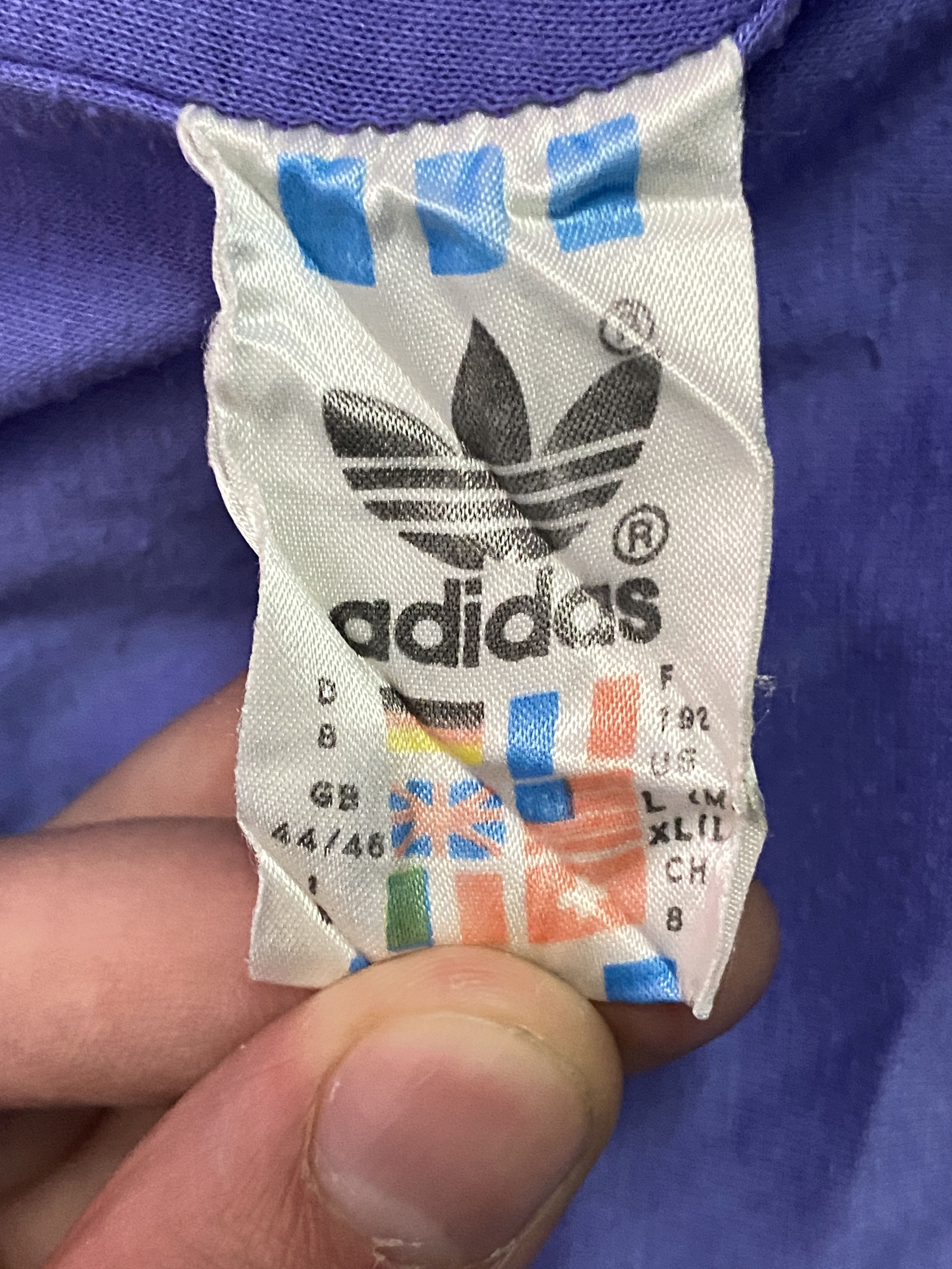Adidas × Vintage 90s Adidas Vintage Men's Tracksuit Set - L Jacket & Pants Size US L / EU 52-54 / 3 - 6 Thumbnail