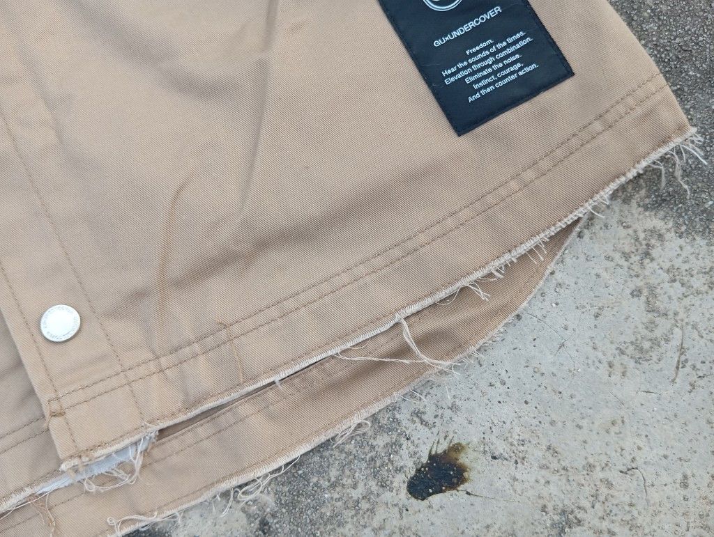 GU × Japanese Brand × Undercover Gu x Undercover Jacket Army Military 💣💥 Size US L / EU 52-54 / 3 - 11 Thumbnail