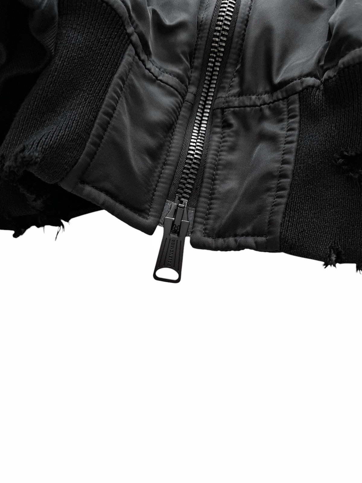Balenciaga 2024 Incognito Silk Padded Bomber Shirt Hoodie Size US S / EU 44-46 / 1 - 7 Thumbnail