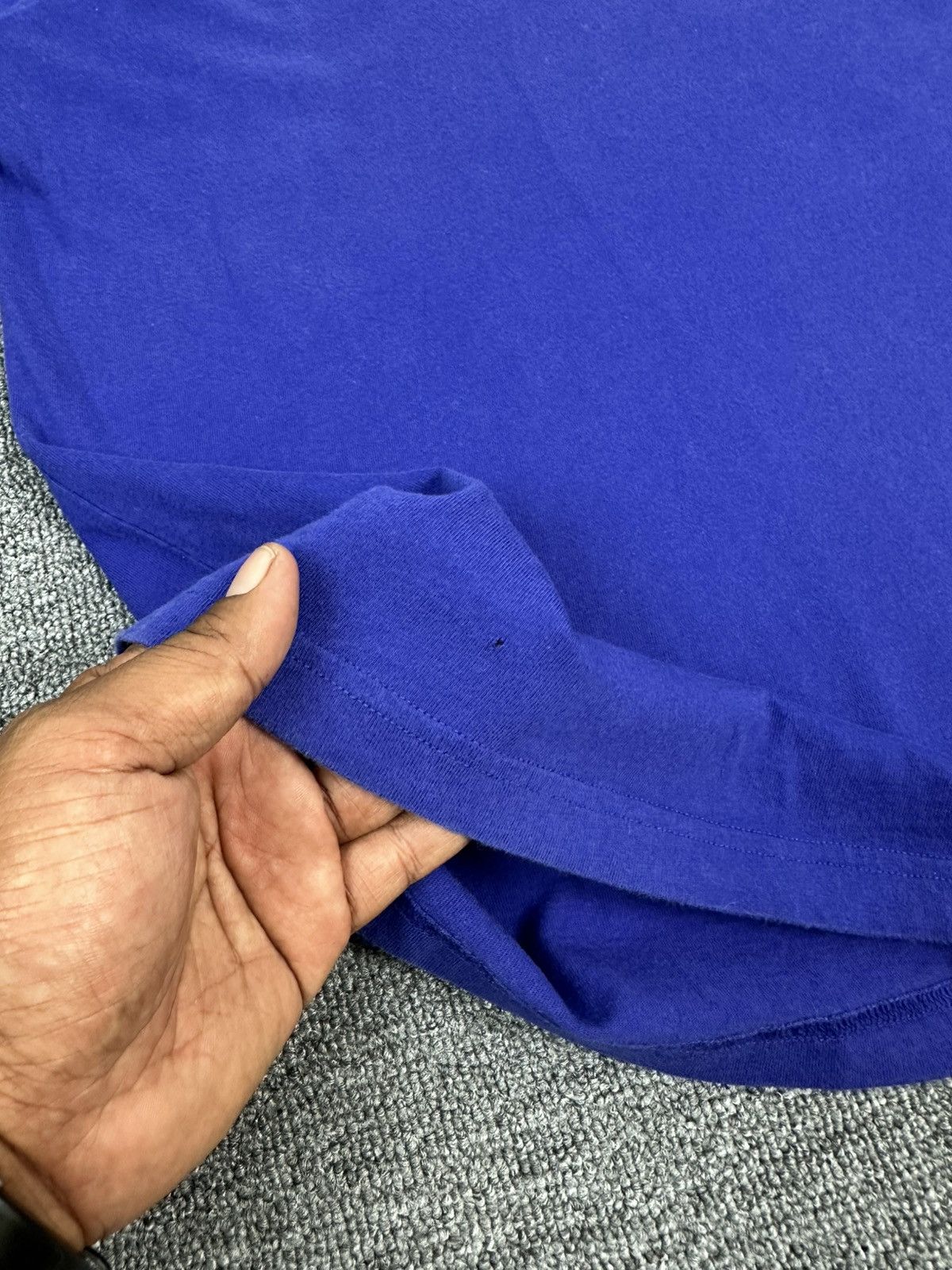 Adidas Rare🔥Vintage Y2K Samurai Blue JFA Shirt Big Logo Spell Out Size US M / EU 48-50 / 2 - 7 Thumbnail