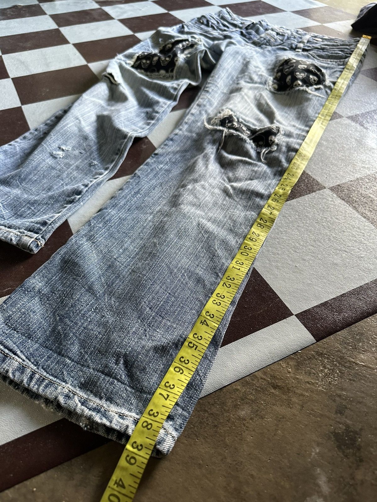 Japanese Brand double waist jeans Size US 32 / EU 48 - 11 Thumbnail