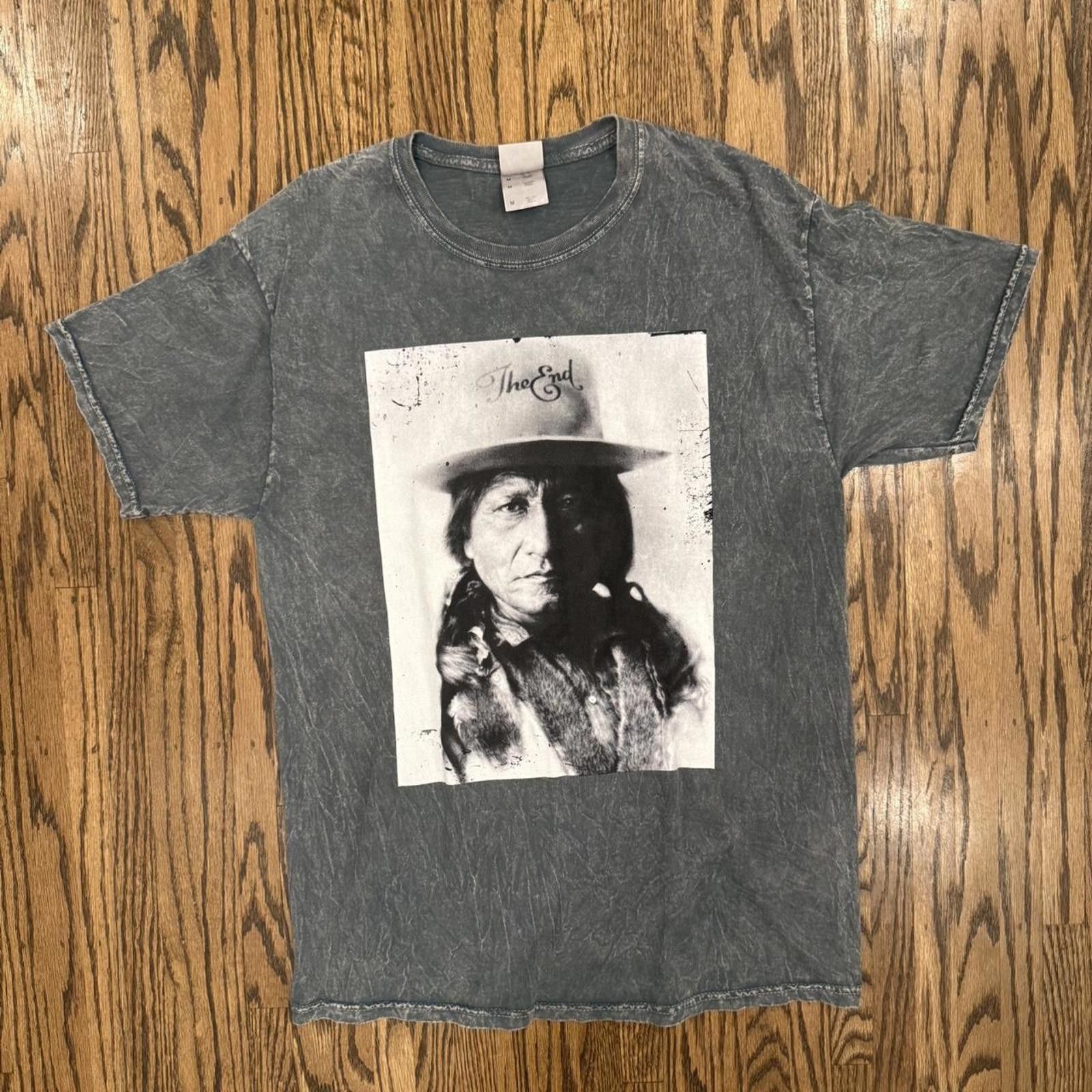 Other Sitting Bull Native American Chief Shirt “The End” - L Size US M / EU 48-50 / 2 - 1 Thumbnail