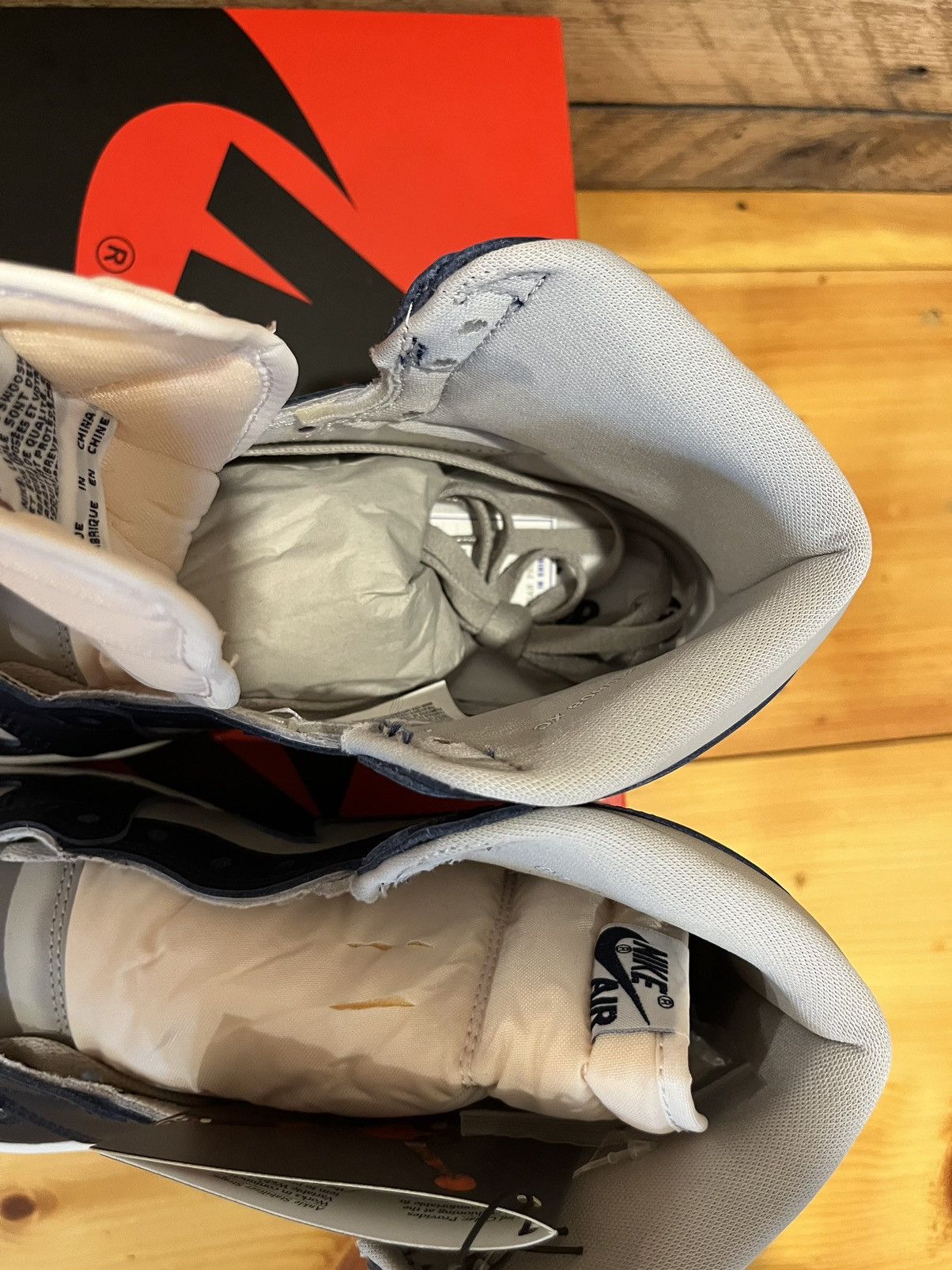 Jordan Brand Nike Air Jordan 1 Retro High 85 Georgetown Navy BQ4422-400 Size US 9.5 / EU 42-43 - 11 Thumbnail
