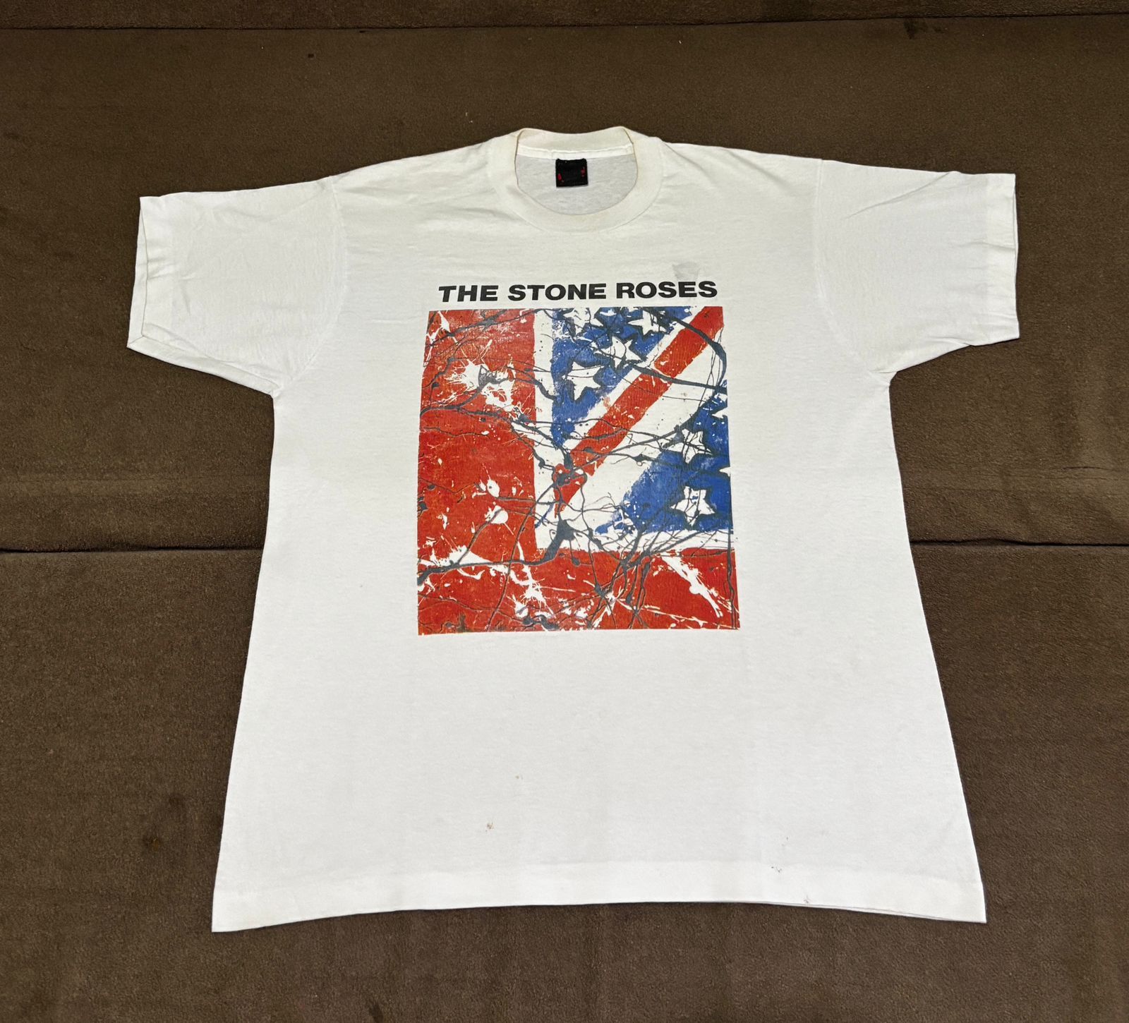 Band Tees Vintage The Stone Roses Waterfall Shirt, Oasis, Radiohead Size US XL / EU 56 / 4 - 1 Thumbnail