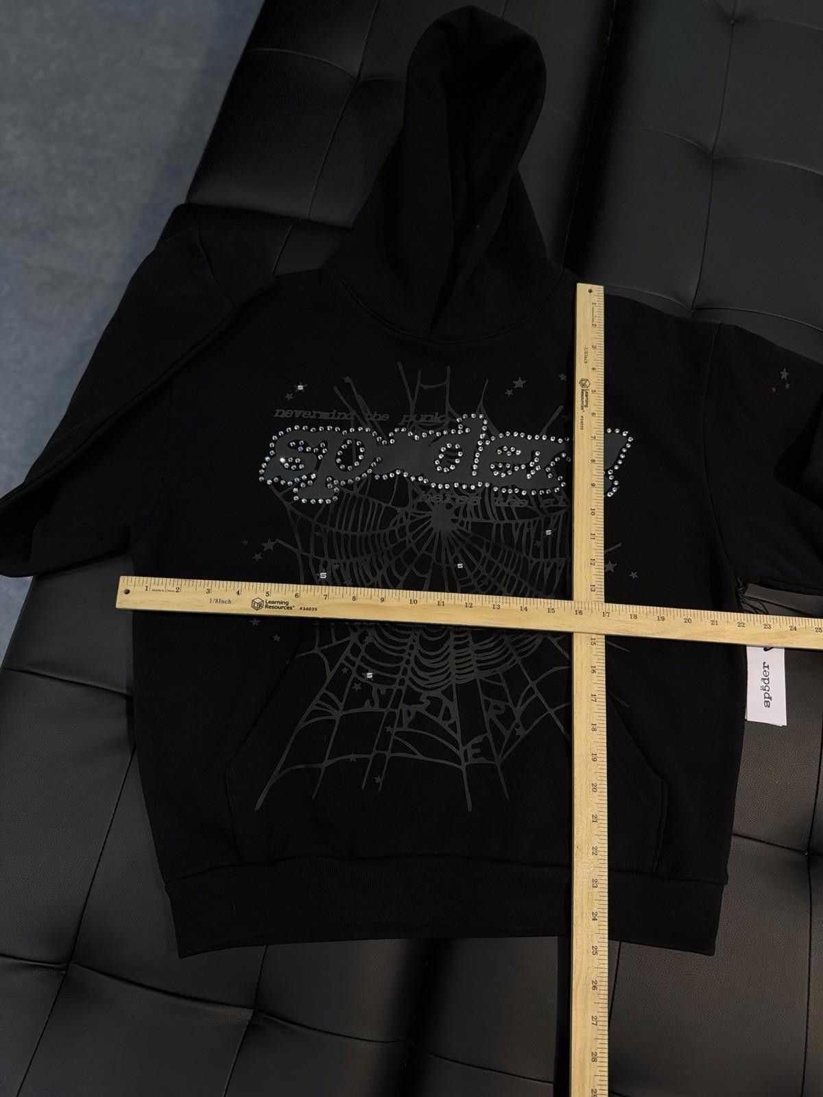Sp5der Sp5der Black VVS Stone Hoodie Size (Small) 2026 Authentic Size US S / EU 44-46 / 1 - 9 Thumbnail