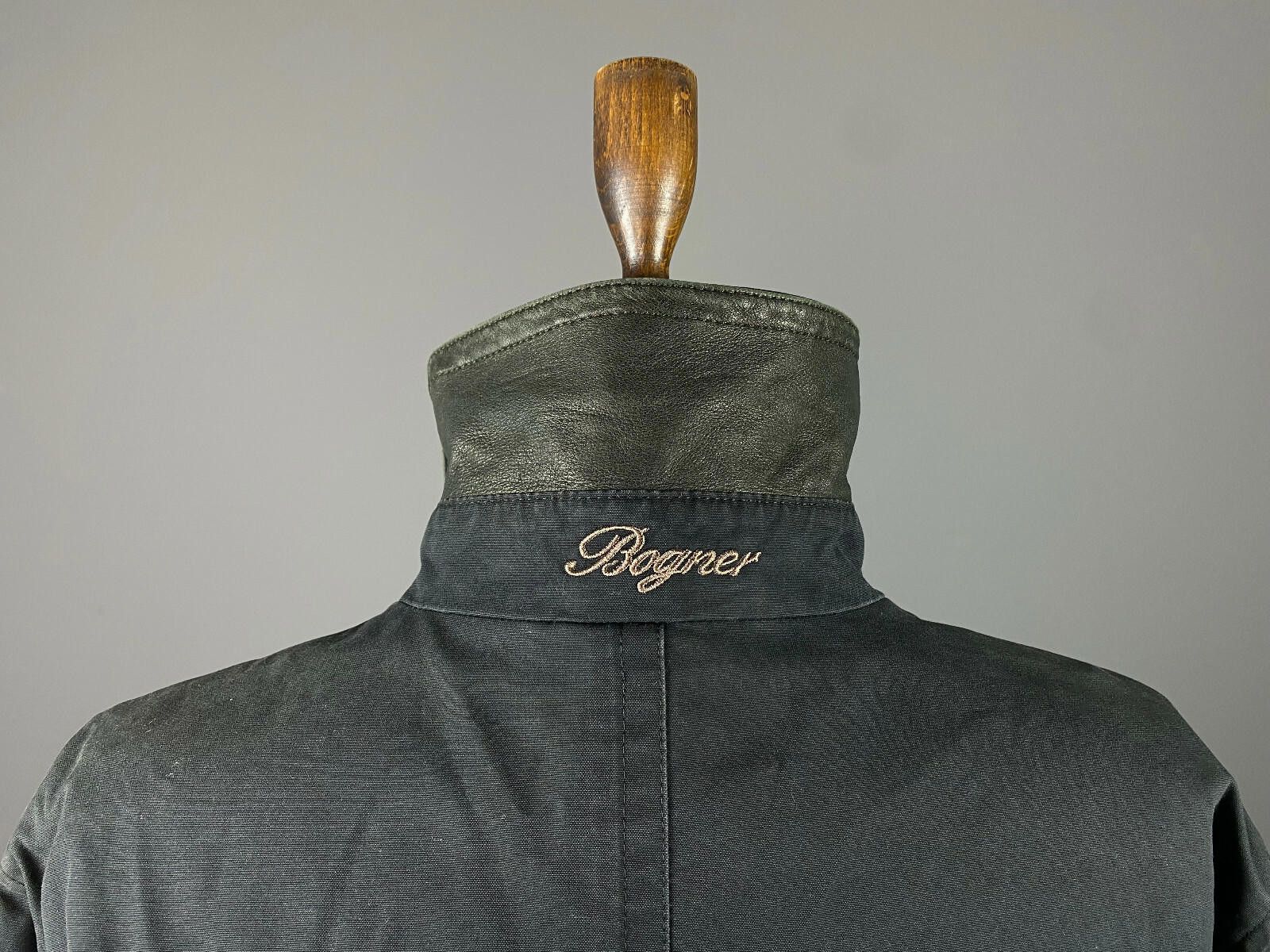 Bogner Ladies Bogner Black Cotton Trench Coat Jacket Size 14 Size XL / US 12-14 / IT 48-50 - 8 Thumbnail