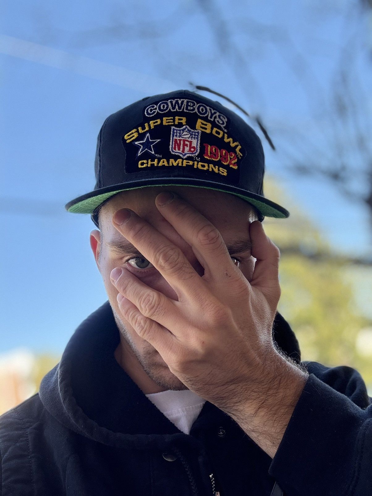 NFL Rare Vintage NFL Cowboys Super Bowl 1992 Champions Cap Size ONE SIZE - 2 Thumbnail