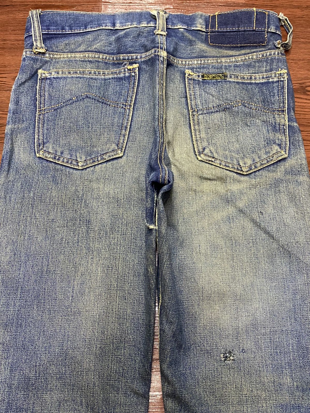Vintage Vintage Bobson Authentic Western Jeans Mud Wash Loose Jeans Size US 31 - 4 Thumbnail