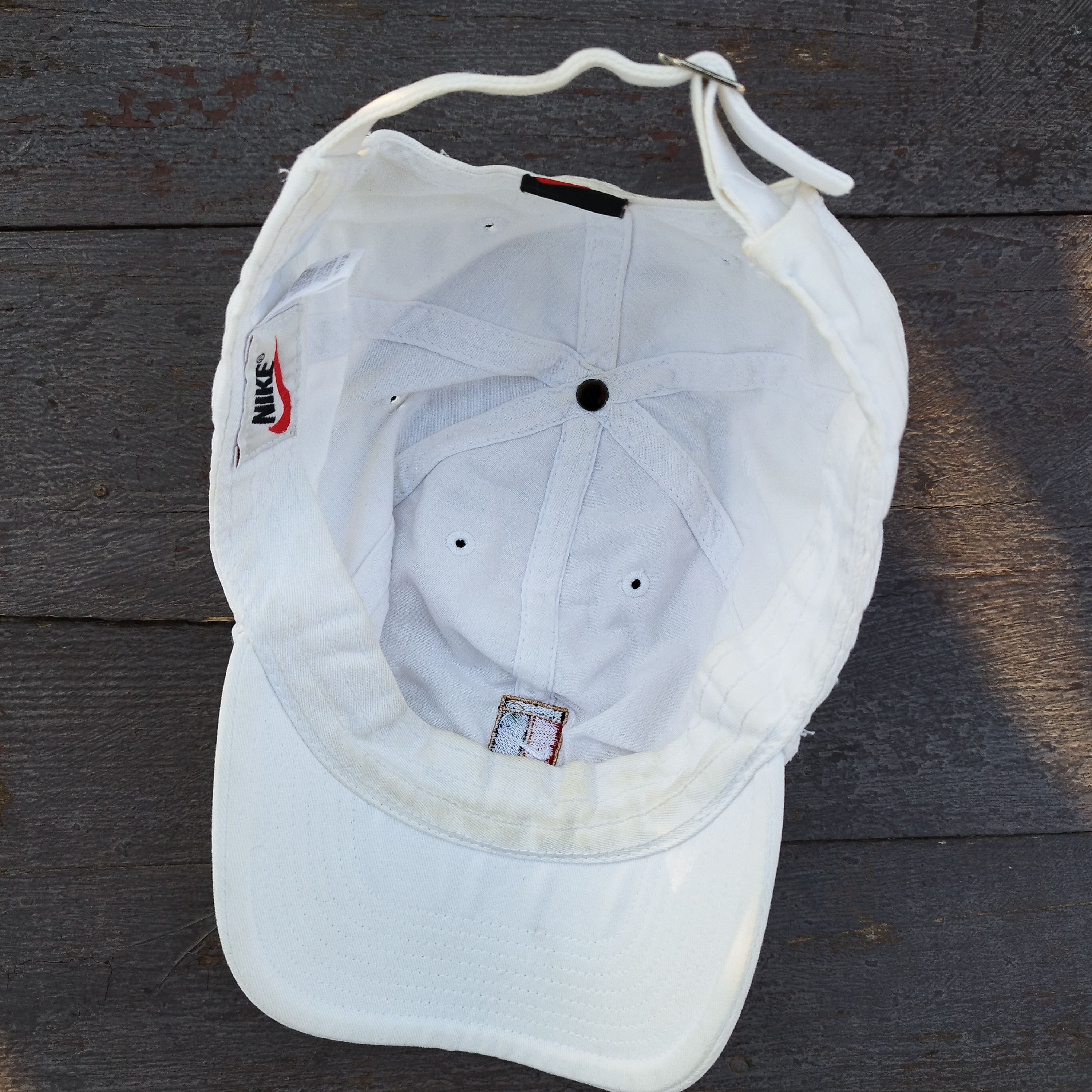 Nike 90s Vintage Nike Tennis Logo Cap - Retro Nike Court Size ONE SIZE - 7 Thumbnail