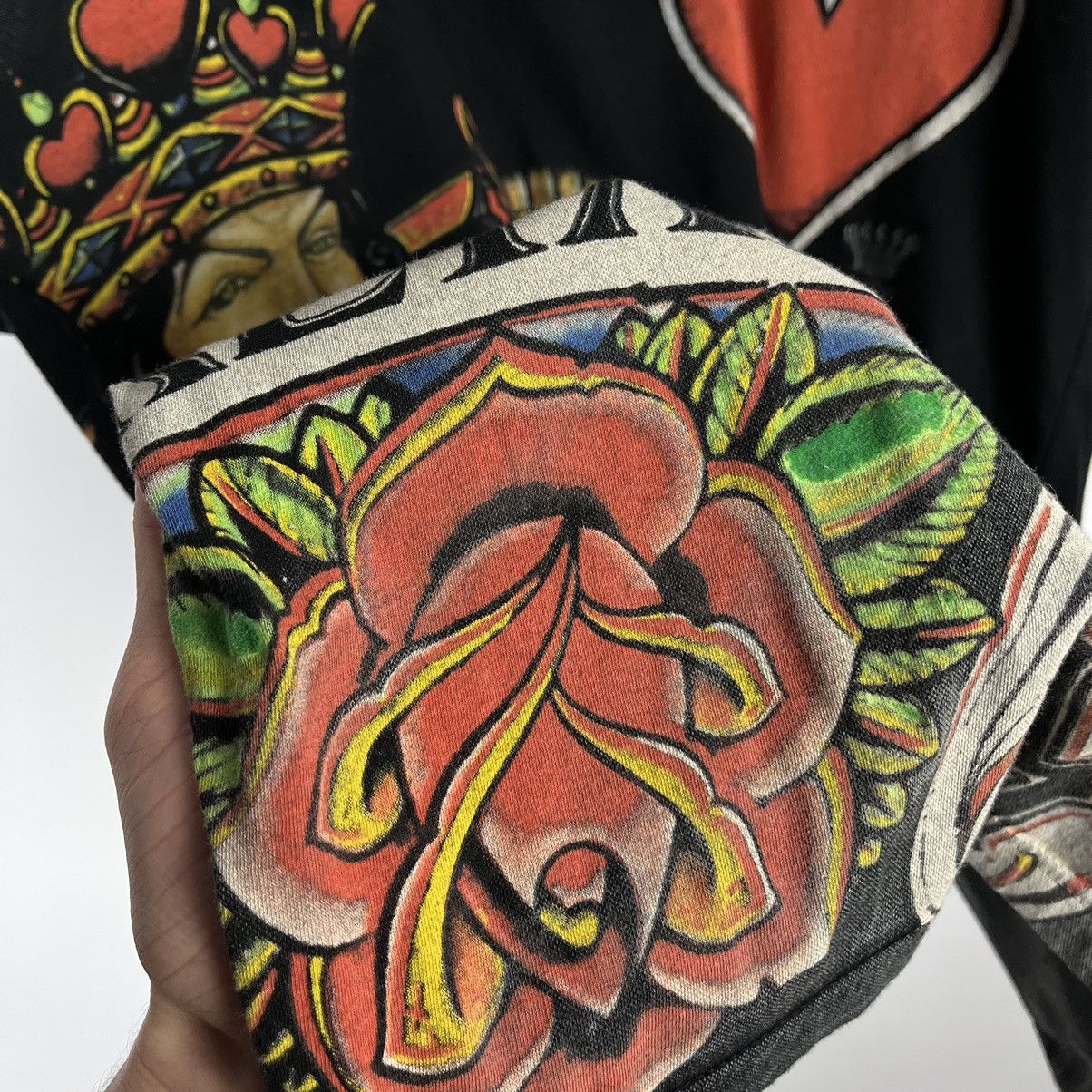 Christian Audigier Vintage Christian Audigier y2k Ed hardy rare tee 90’s Size US M / EU 48-50 / 2 - 13 Thumbnail