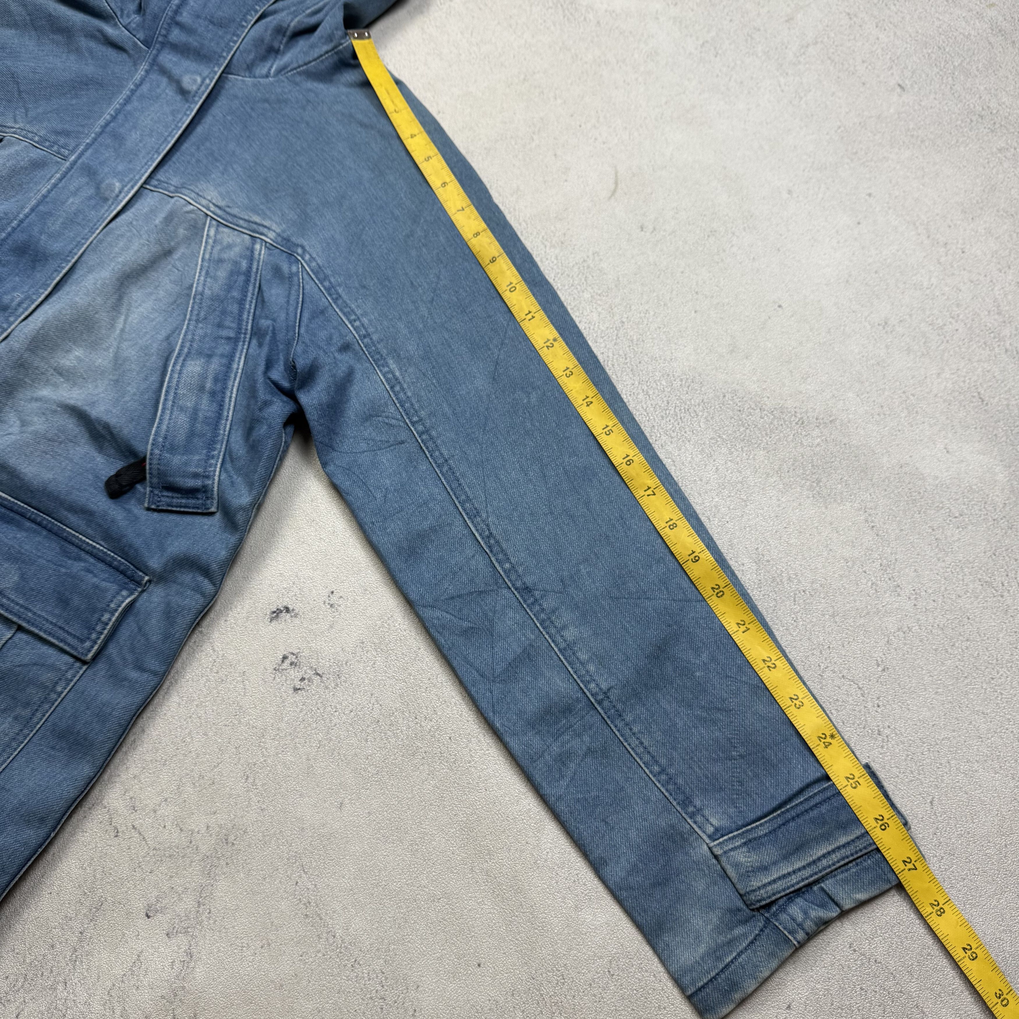 Japanese Brand Sorridere Multi Pocket Utility Jacket Hooded Size US S / EU 44-46 / 1 - 9 Thumbnail