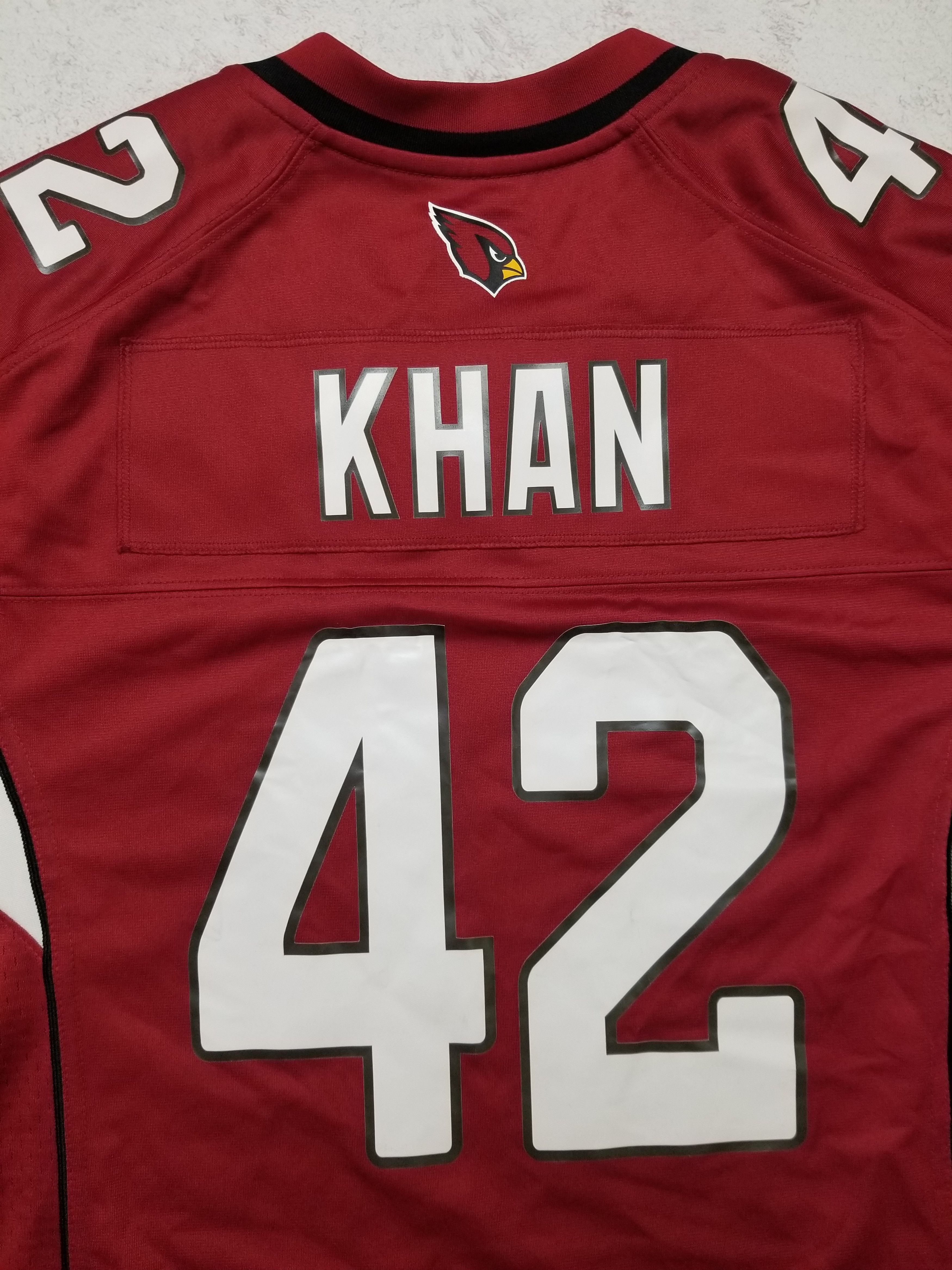 Nike Khan #42 Arizona Cardinals NFL Nike Football Jersey Size US M / EU 48-50 / 2 - 15 Thumbnail