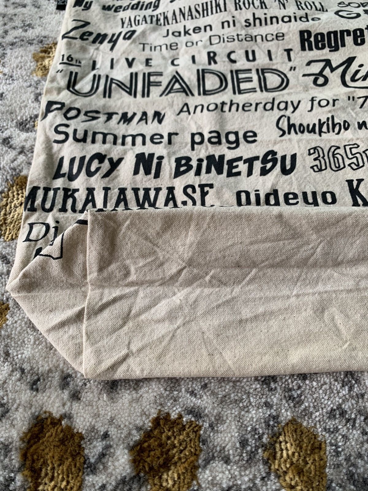 Japanese Brand Porno Graffitti Tote Bag Live Goods Size ONE SIZE - 3 Thumbnail