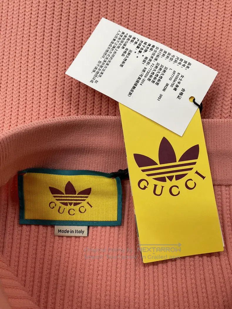 Gucci Gucci Adidas co-branded pink knitted skirt Size 25" / US 0 / IT 36 - 3 Thumbnail