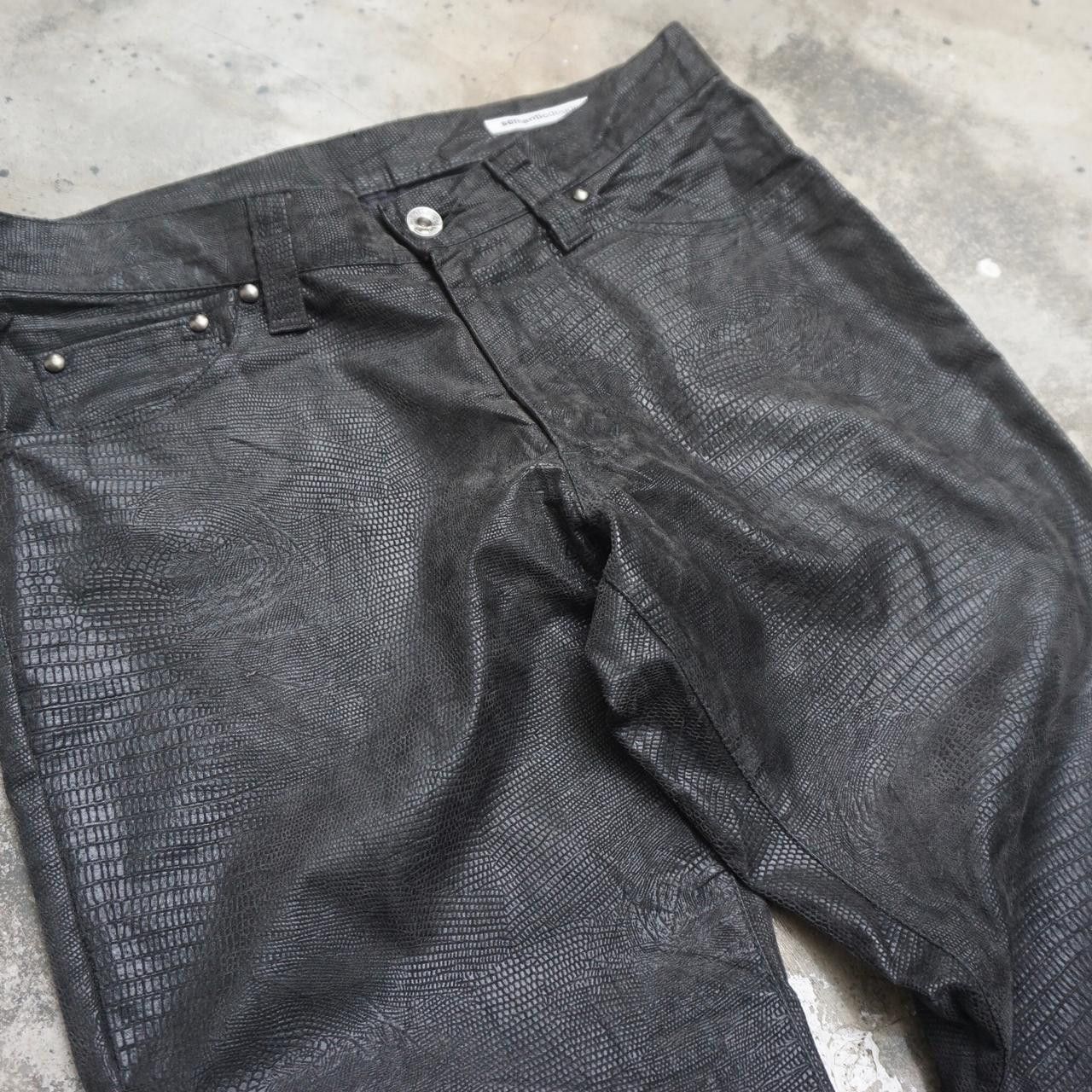 semanticdesign Semantic Design Crocodile Skin Flared Size US 30 / EU 46 - 11 Thumbnail