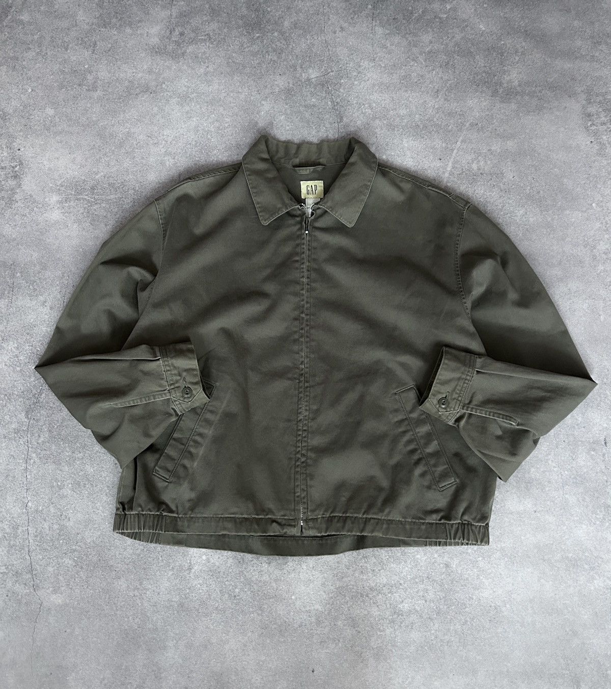 Gap Vintage Gap archive bombers cotton jacket army Yeezy style Size US M / EU 48-50 / 2 - 3 Thumbnail