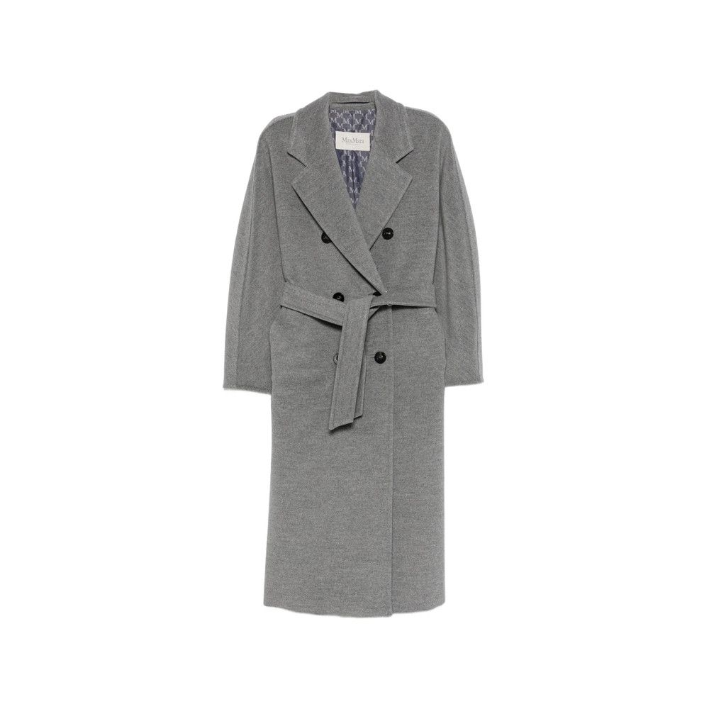 Max Mara Max Mara GREY Coats - Double Breasted & Peacoats Size M / US 6-8 / IT 42-44 - 1 Thumbnail