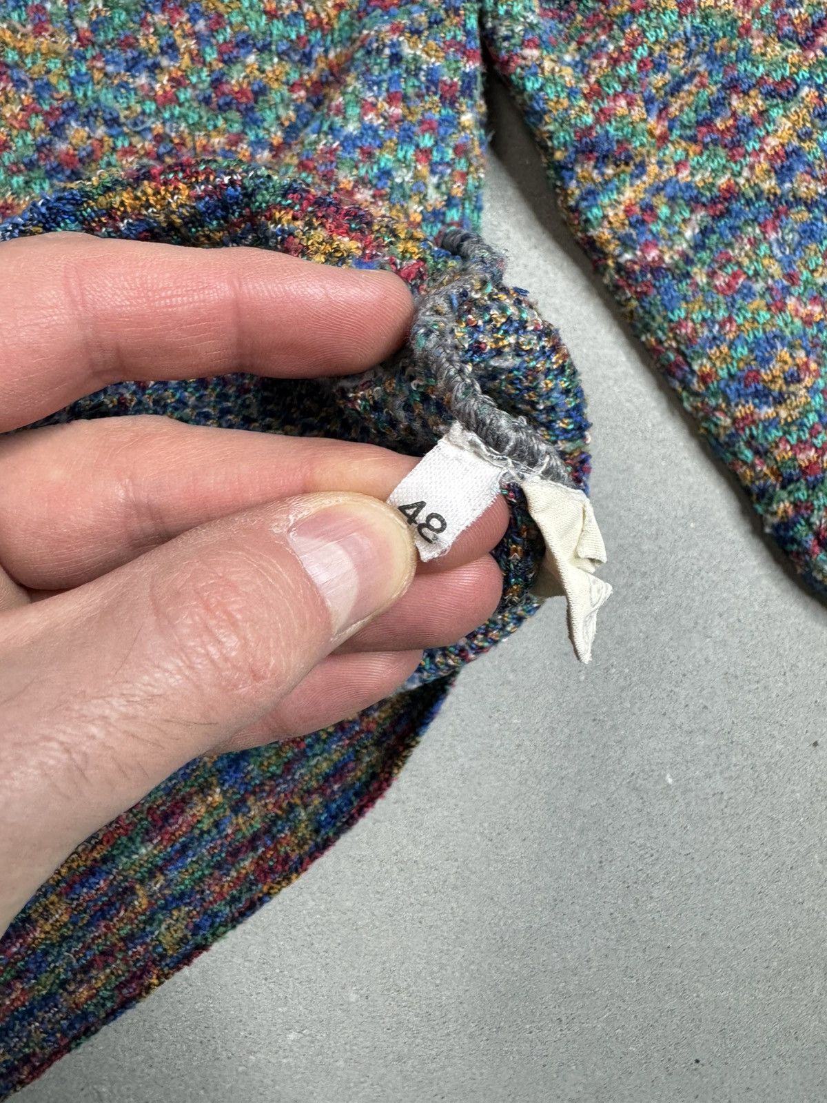 Missoni × Vintage Vintage Missoni Uomo Wool Knitted Sweater Size US M / EU 48-50 / 2 - 4 Thumbnail