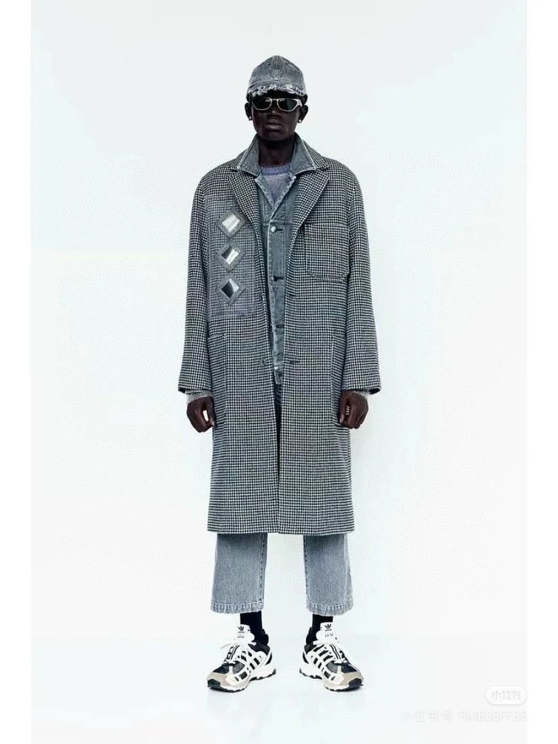 Song For The Mute Song For The Mute Glen Plaid Tweed Coat Size US S / EU 44-46 / 1 - 7 Thumbnail
