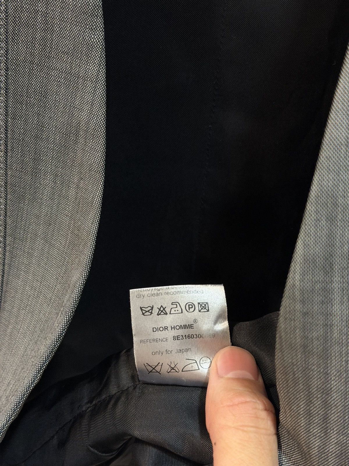 Dior SS08 Gray Suit Vest 44 Size US XS / EU 42 / 0 - 5 Thumbnail